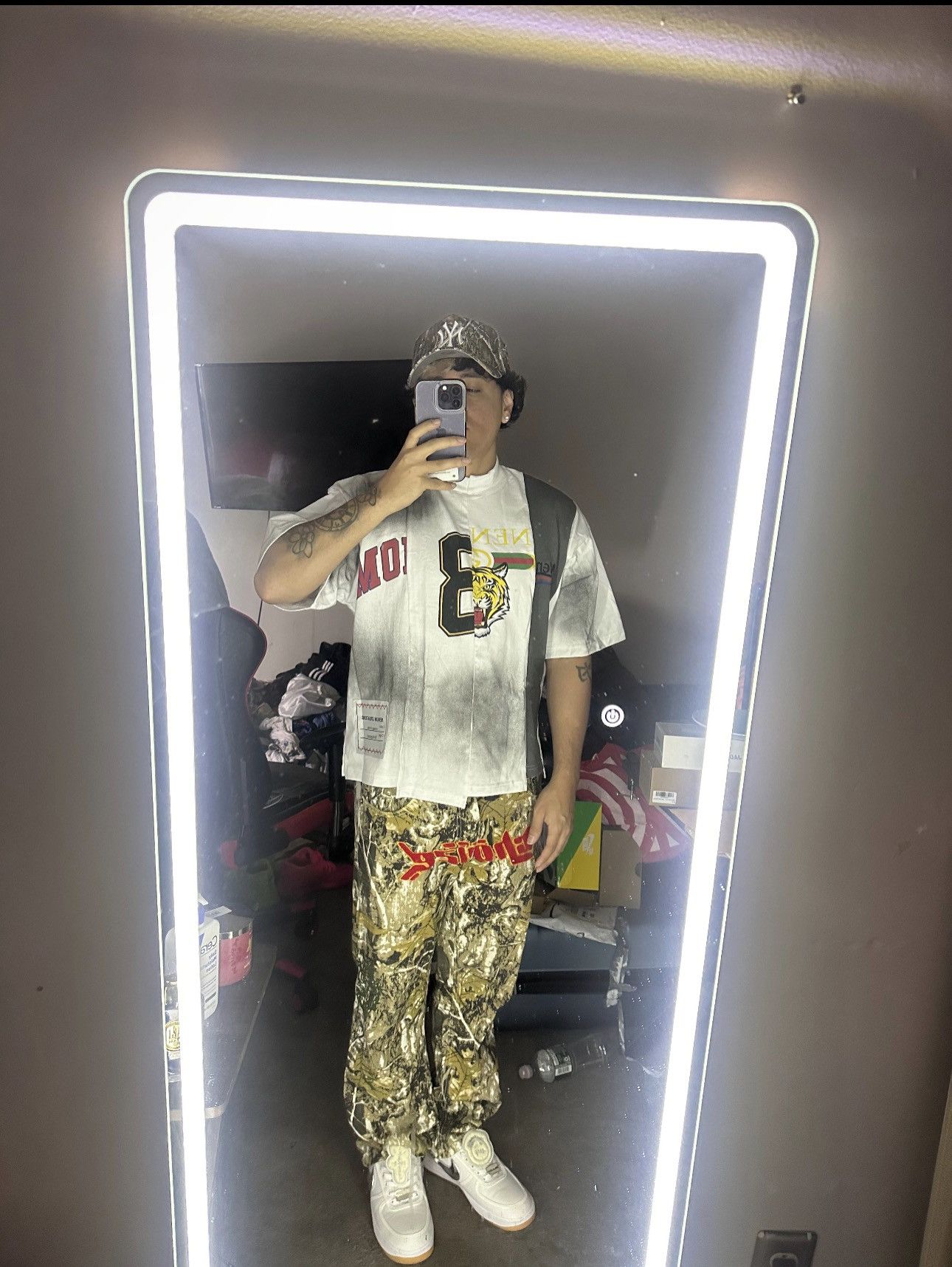 Other F*CK DESIGNERS UNEVEN SHIRT STREETWEAR Y2K Size US S / EU 44-46 / 1 - 4 Thumbnail
