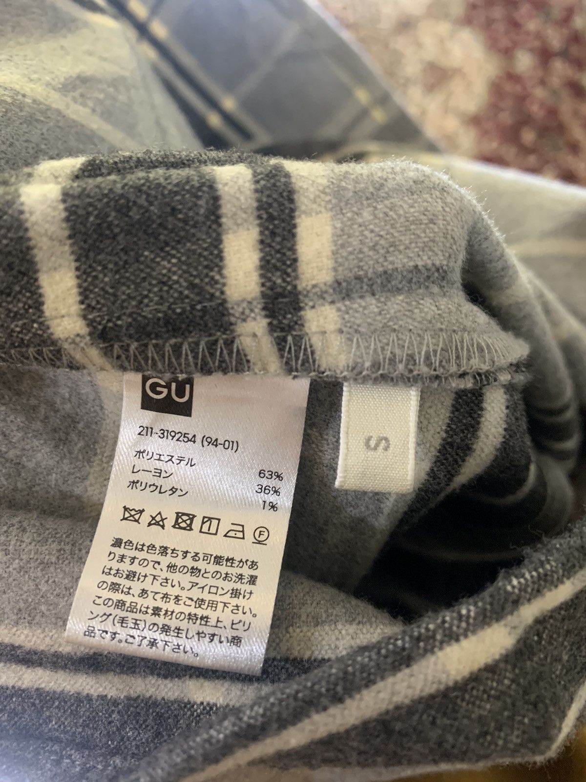 Flannel × GU Flannel Button Jacket Size US L / EU 52-54 / 3 - 13 Thumbnail
