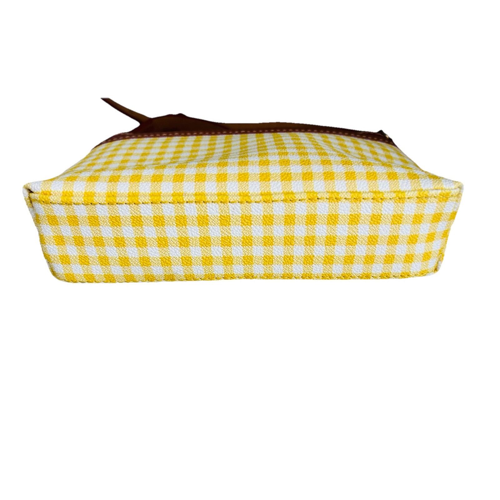 Dooney & Bourke Dooney & Bourke Domed Crossbody Gingham Yellow Plaid NWT Size ONE SIZE - 13 Thumbnail