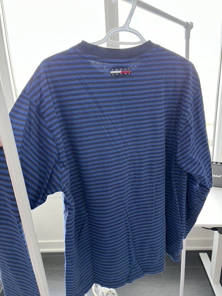 Tommy Hilfiger × Vintage Vintage Striped Tommy Hilfiger Longsleeve Size US L / EU 52-54 / 3 - 5 Thumbnail