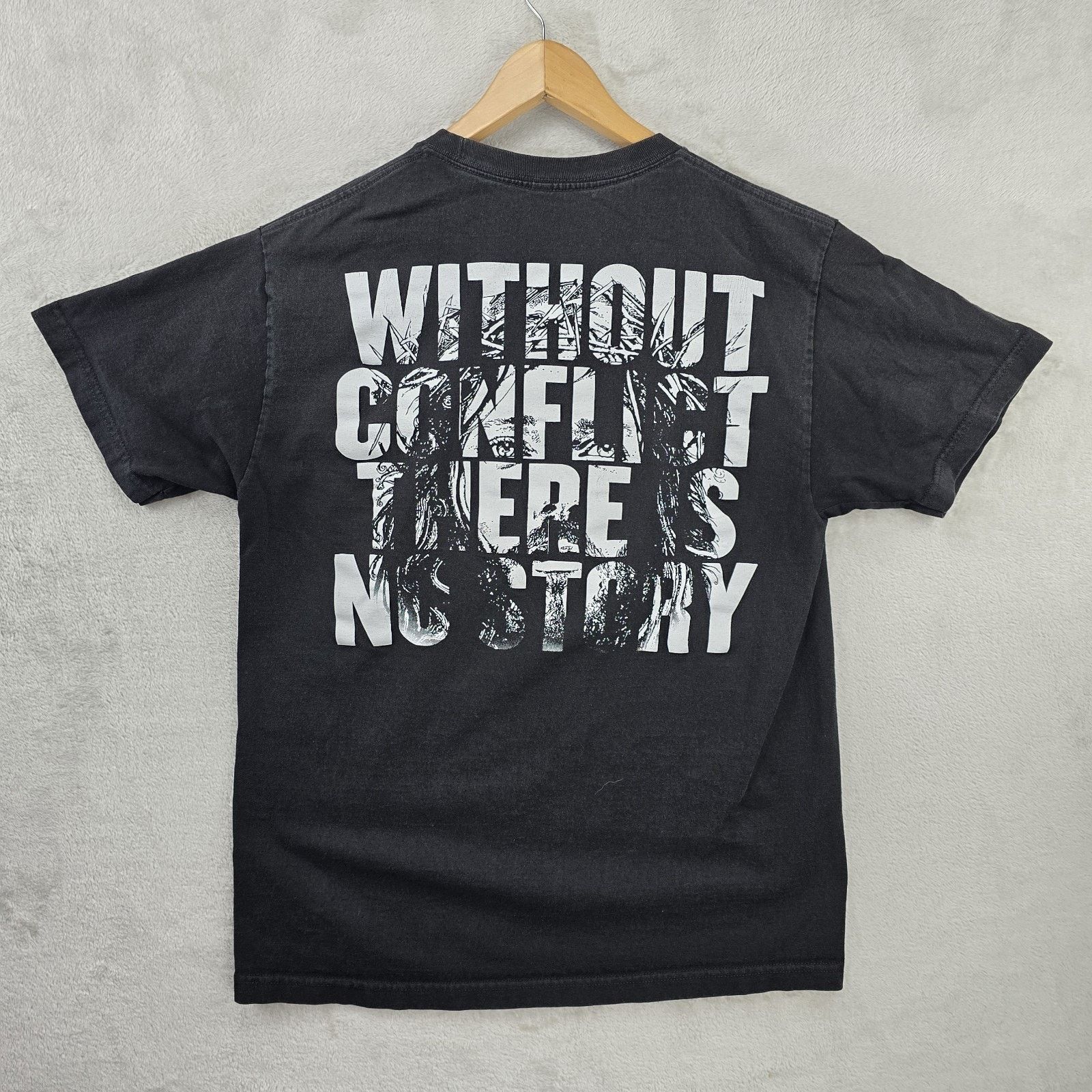 Other Blessed Jesus Shirt Mens Large Without Conflict No Story Y2K Size US L / EU 52-54 / 3 - 4 Thumbnail
