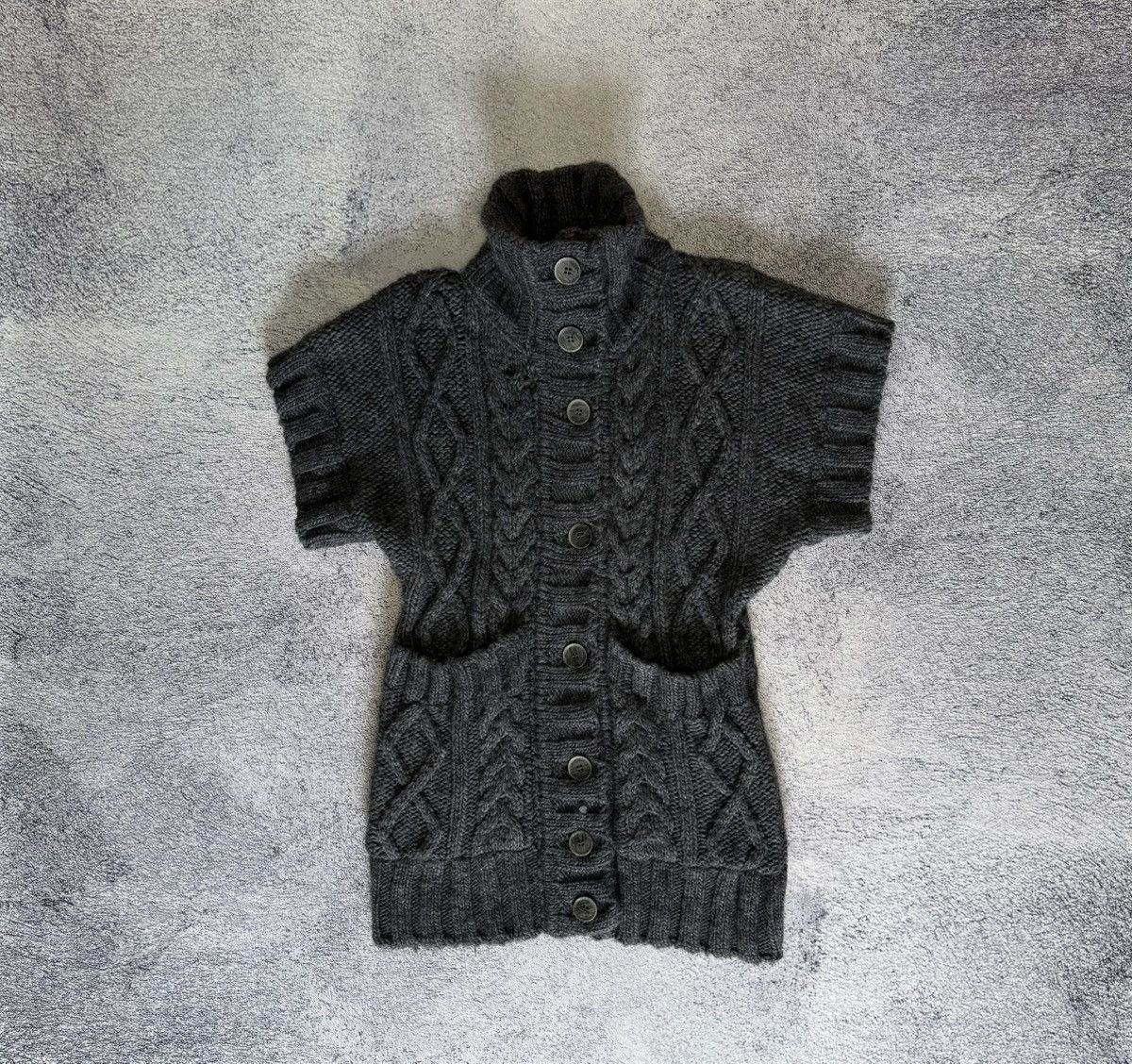 Burberry Thomas Burberry Women’s Knit Cardigan Wool Alpaca Button XS Size XS / US 0-2 / IT 36-38 - 3 Thumbnail