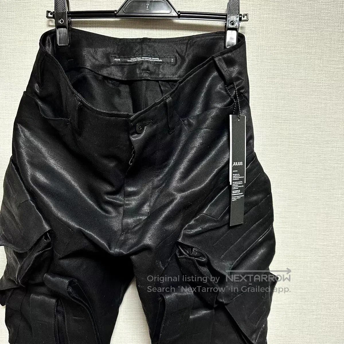 Julius Julius_7 Utility Pants in Black. Size US 28 / EU 44 - 8 Thumbnail
