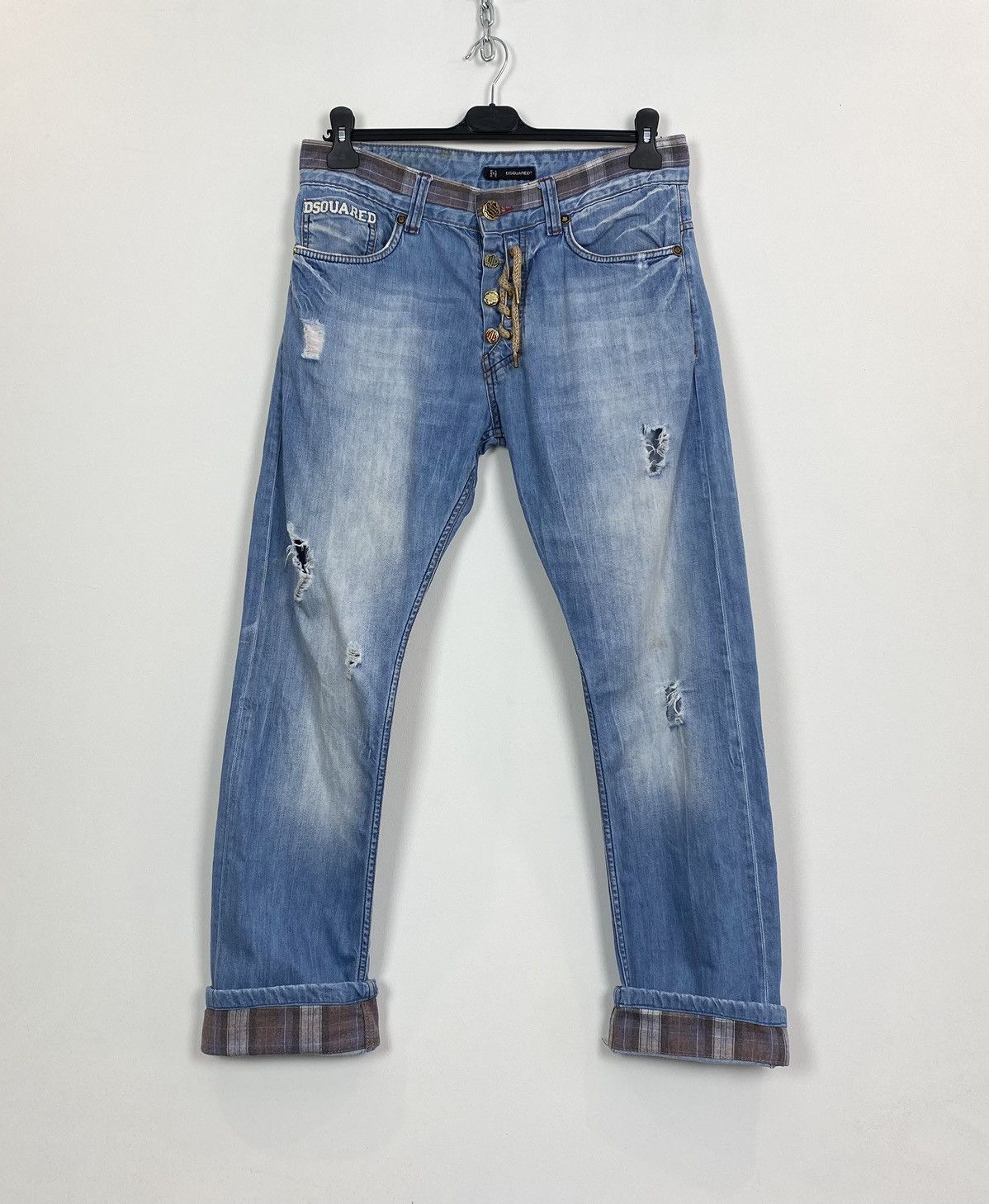 Dsquared2 Dsquared2 Luxury Denim Blue Jeans Trousers Men’s Size 32 Top Size US 32 / EU 48 - 6 Thumbnail