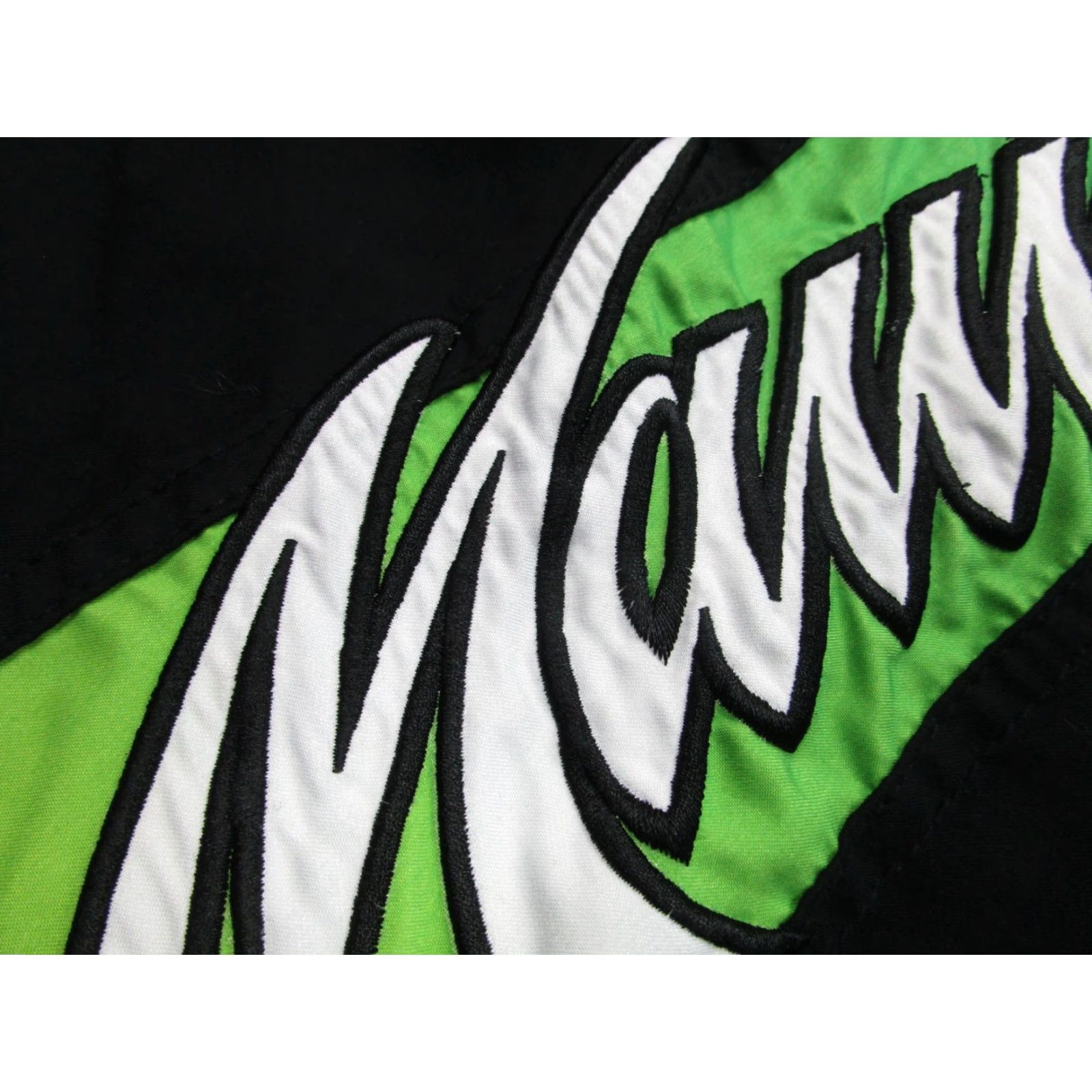 Vintage Maui & Sons Boardshorts Mens Adult 34 Black Green Surf Swim Trunks Baggy y2k Size US 34 / EU 50 - 3 Thumbnail