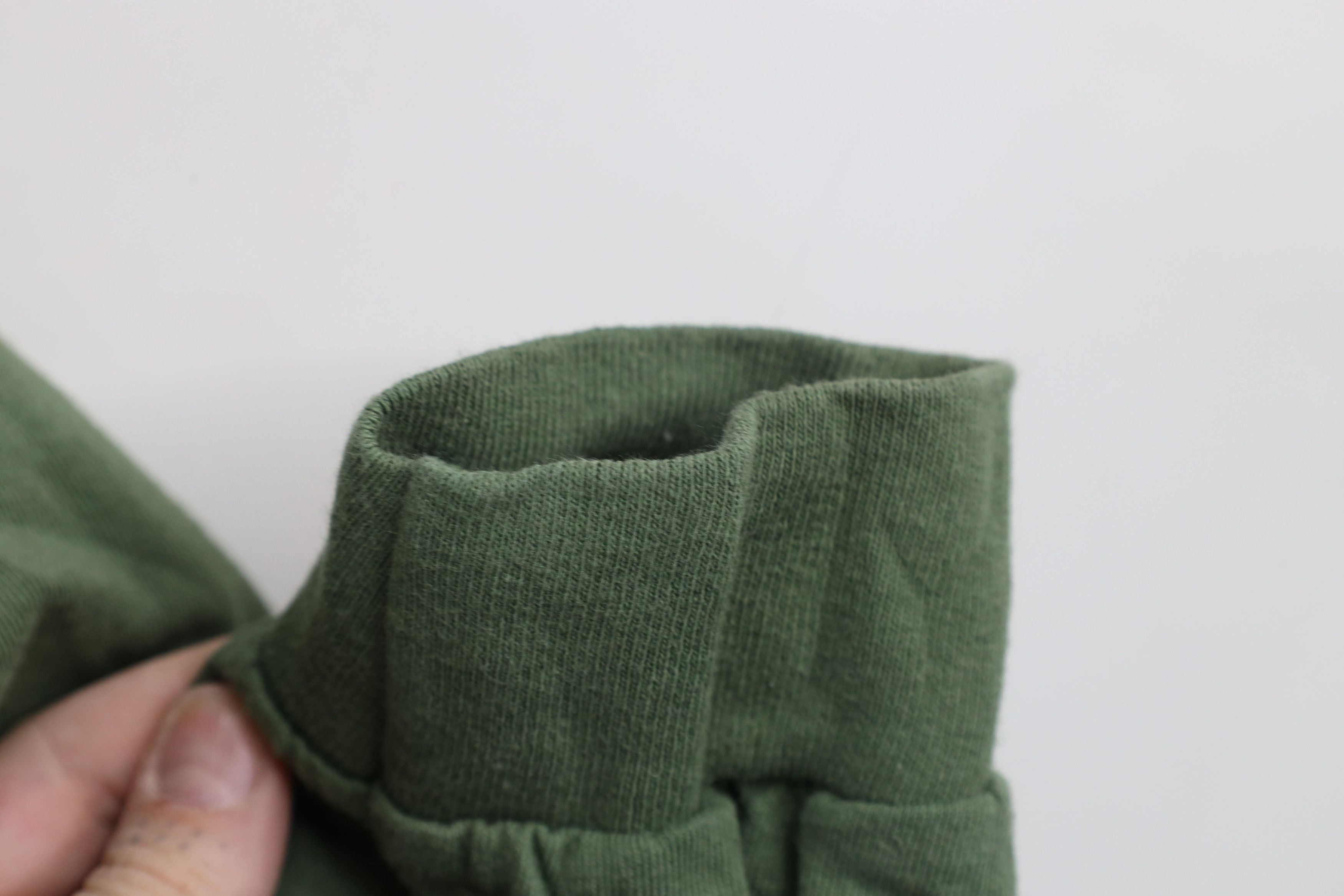Vintage Vintage 90s Streetwear Long Sleeve T-Shirt Green Cotton Size US XL / EU 56 / 4 - 11 Thumbnail