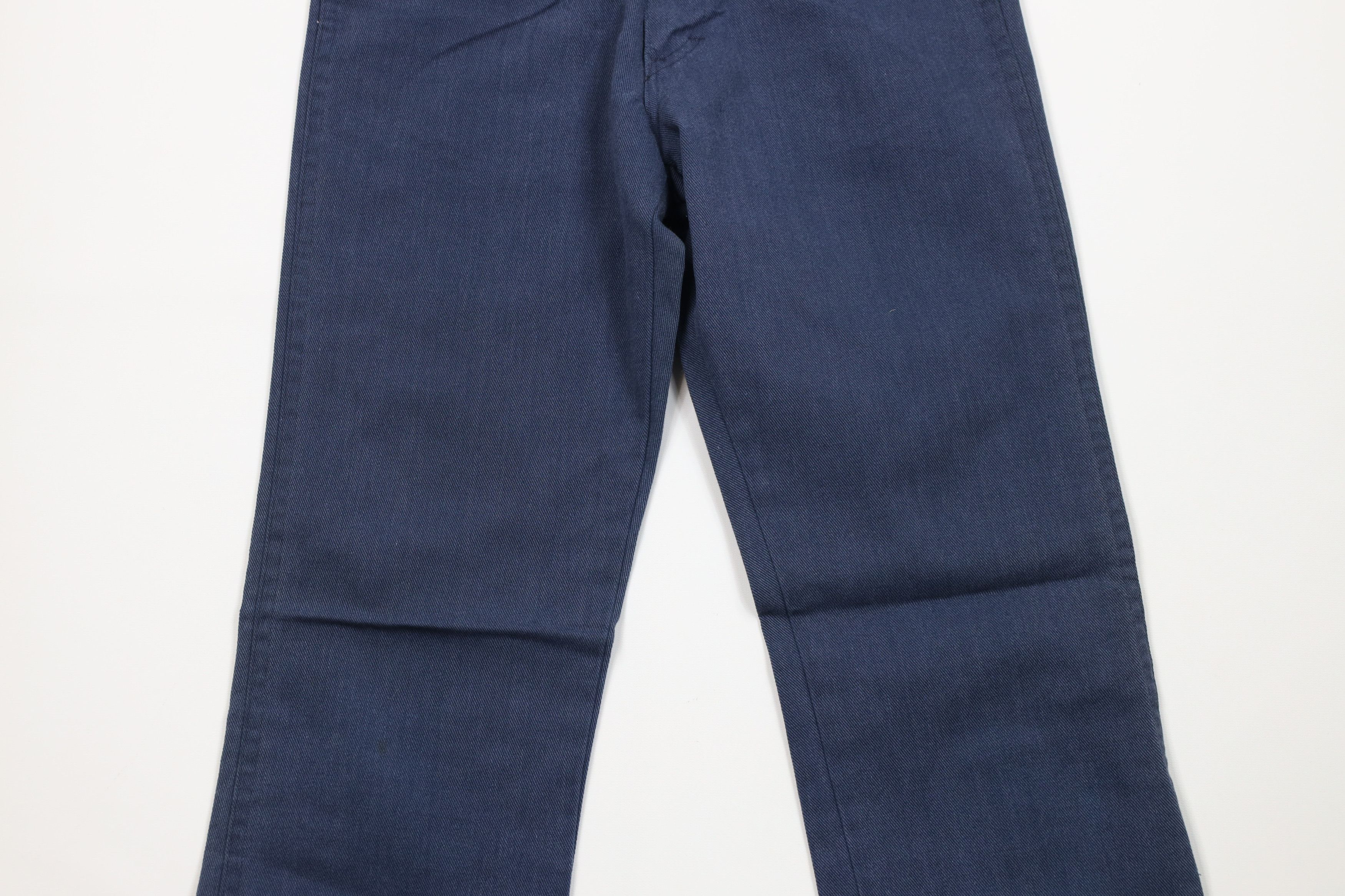 Vintage Vintage 70s Streetwear Flared Wide Leg Denim Jeans Blue USA Size US 28 / EU 44 - 3 Thumbnail