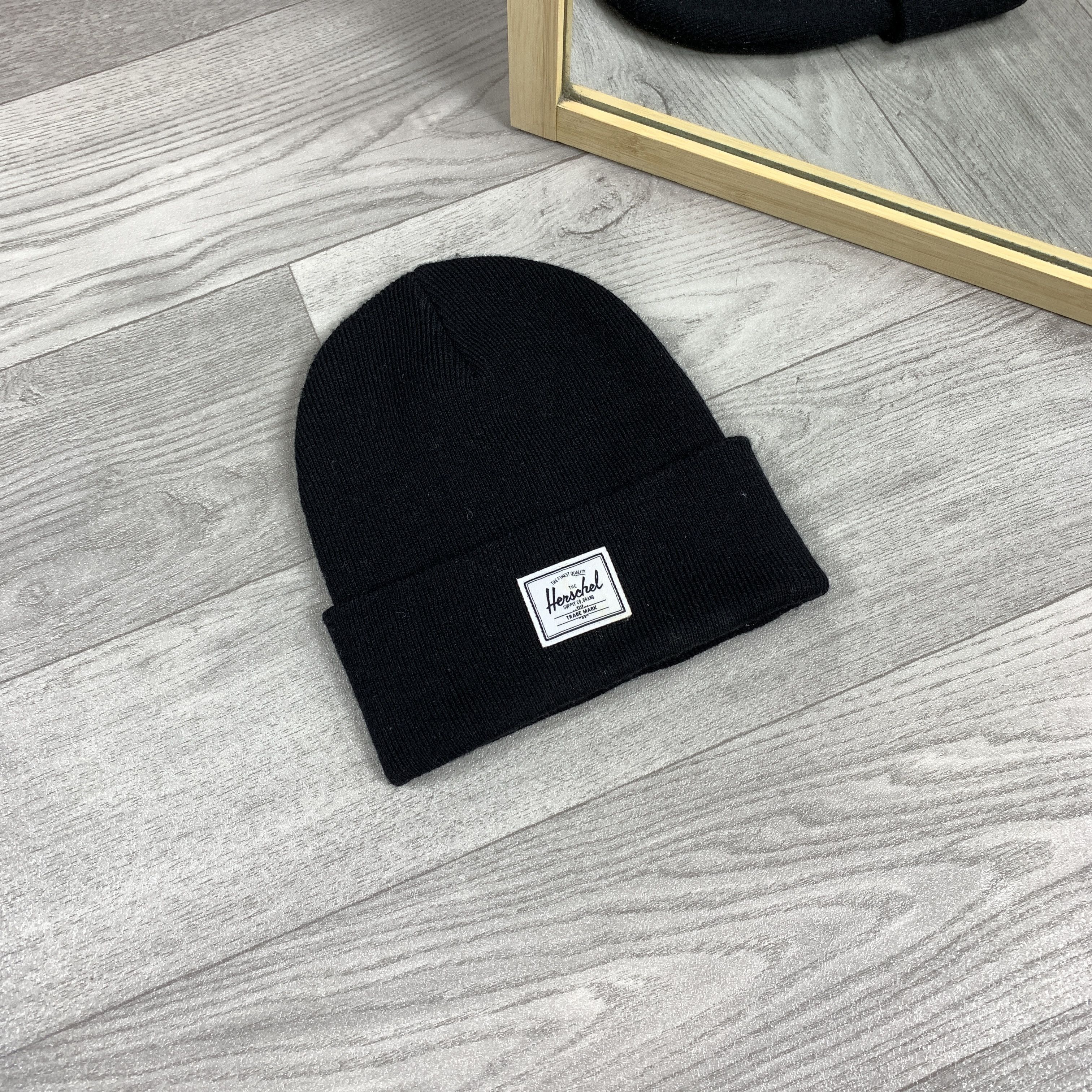 Herschel Supply Co. Vintage Herschel Supply Co. Icon Black Beanie Winter Hat Cap Size ONE SIZE - 2 Thumbnail