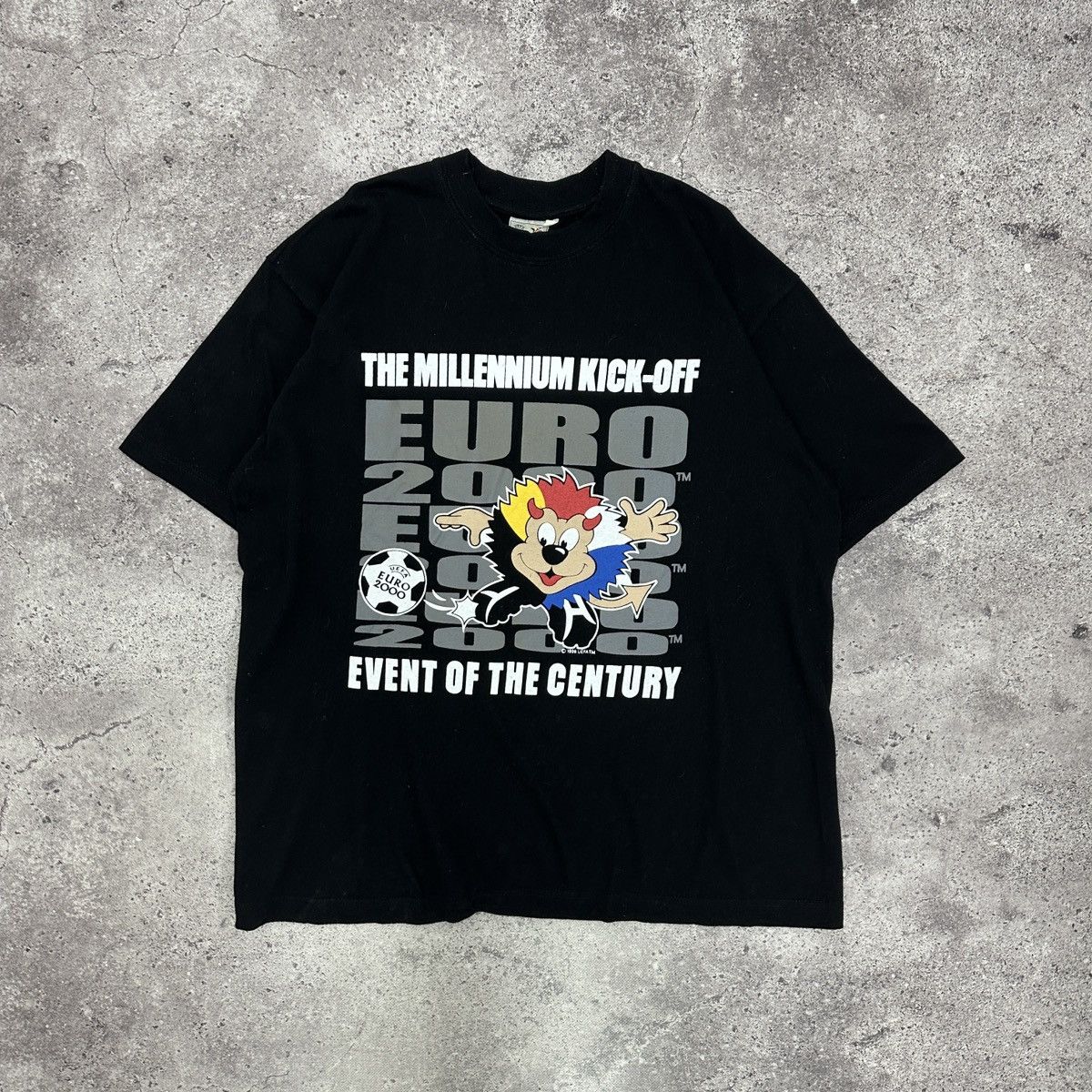 Other Vintage 90s UEFA Euro 2000 promo tee Belgium football y2k Size US L / EU 52-54 / 3 - 1 Thumbnail