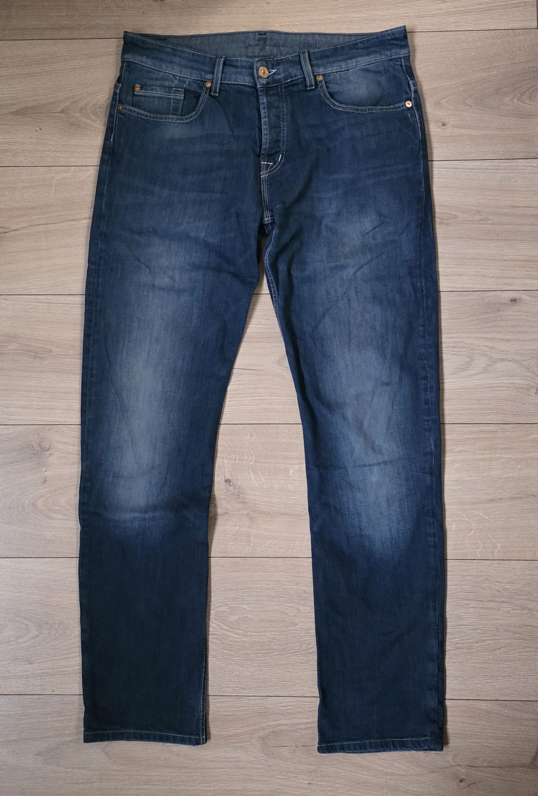 7 For All Mankind 7 For All Mankind Chad slim fit men's jeans 33 Size US 33 - 1 Thumbnail