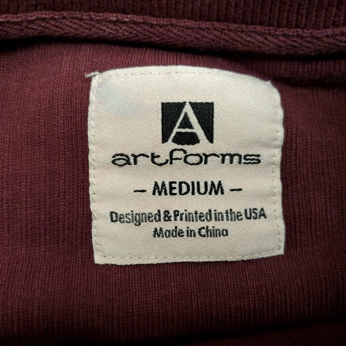 Vintage VINTAGE Orcas Island Sweatshirt Mens M Faded Maroon Nature Outdoors Ribbed Crewneck Size US M / EU 48-50 / 2 - 3 Thumbnail