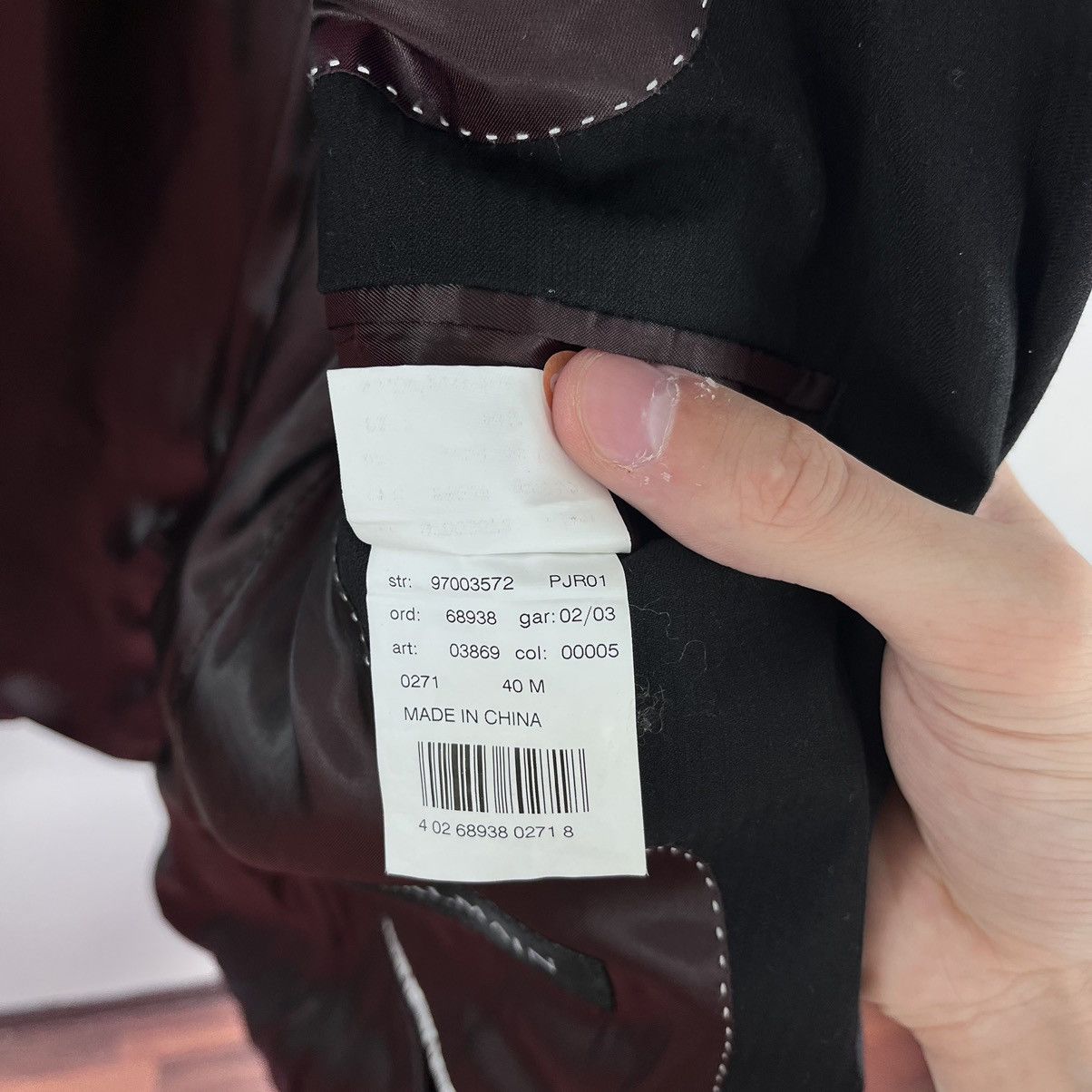 Balmain Balmain Homme Blazer Jacket Double-Breasted Black Size M Size 40R - 15 Thumbnail