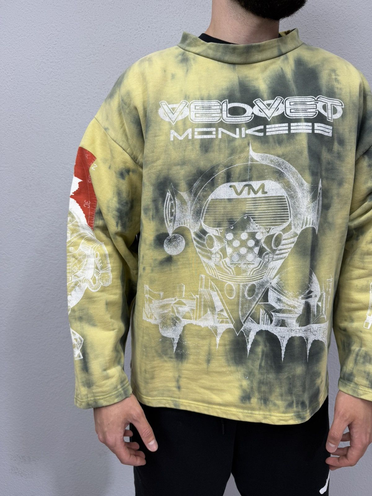 Other Vintage Velvet Monkees Tribal We Are Family 90s Sweatshirt Size US L / EU 52-54 / 3 - 3 Thumbnail