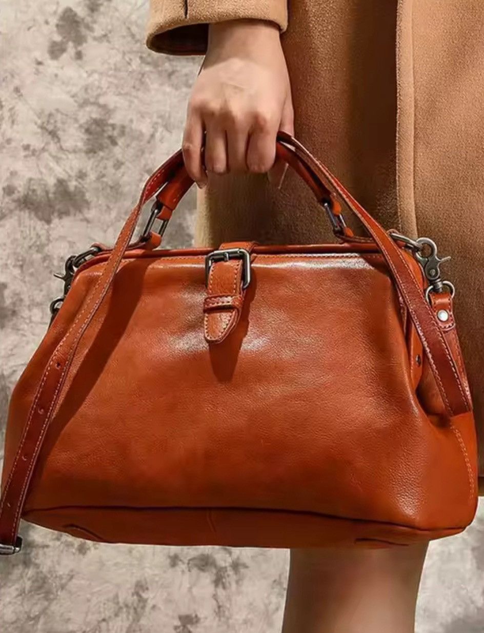 Leather Buffalo Heritage Doctor Bag Size ONE SIZE - 1 Thumbnail