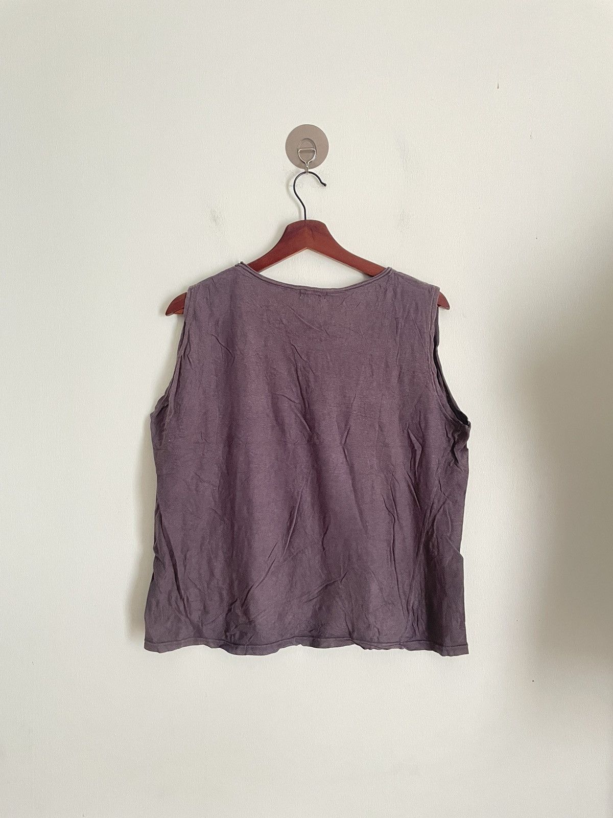 Issey Miyake Plantation Nonsleeves Shirt Size M / US 6-8 / IT 42-44 - 2 Thumbnail