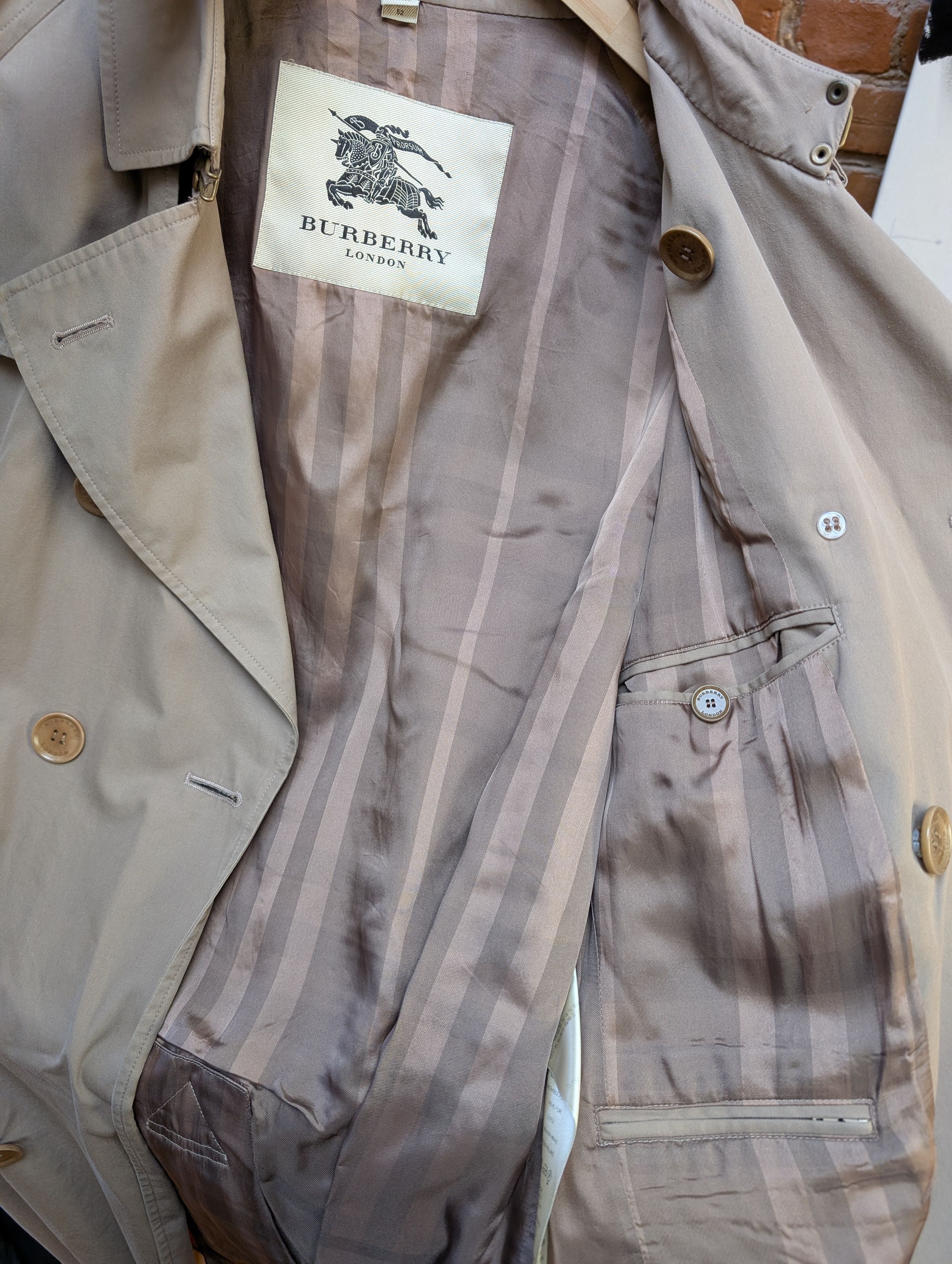 Burberry Burberry London Trench Coat Size US L / EU 52-54 / 3 - 5 Thumbnail