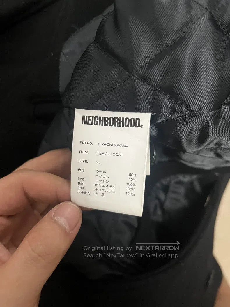 Neighborhood Neighborhood Wool double-breasted tweed coat Size US XL / EU 56 / 4 - 6 Thumbnail