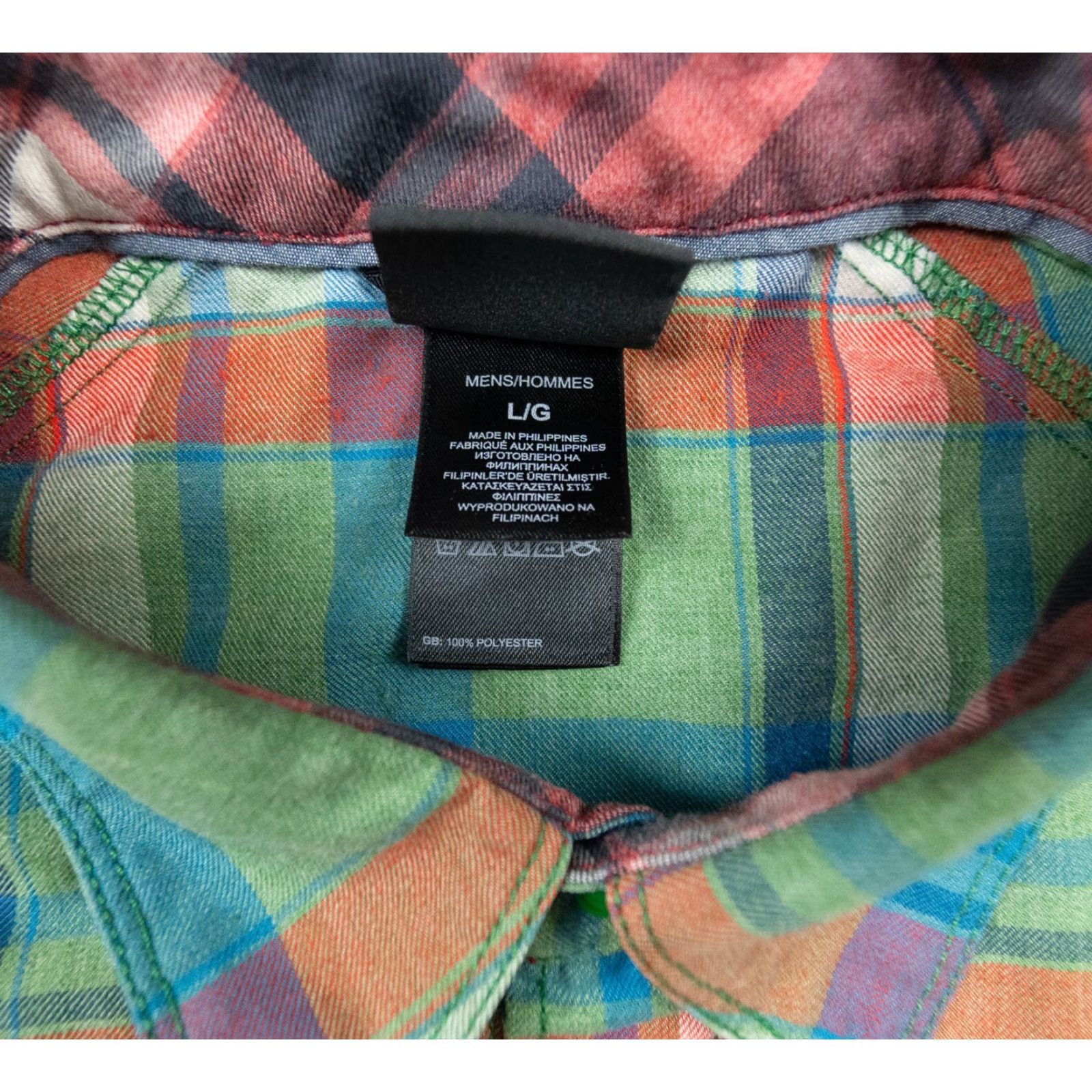 The North Face The North Face Shirt Mens Large Green Button Down Long Sleeve Plaid Outdoors Size US L / EU 52-54 / 3 - 7 Thumbnail