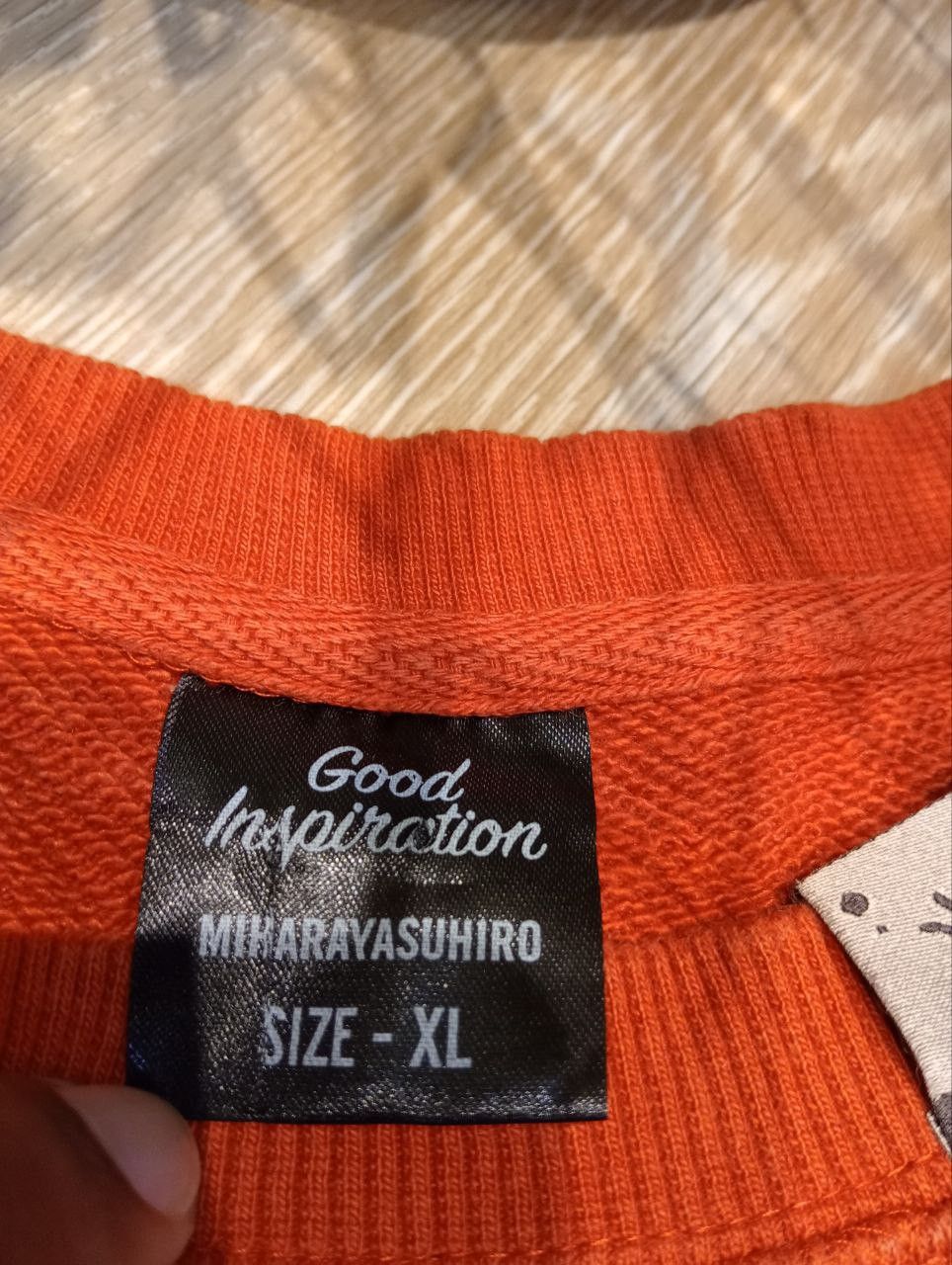 Maison MIHARA YASUHIRO GU X MIHARAYASUHIRO GOOD INSPIRATION SWEATSHIRT - SIZE XL Size US XL / EU 56 / 4 - 9 Thumbnail