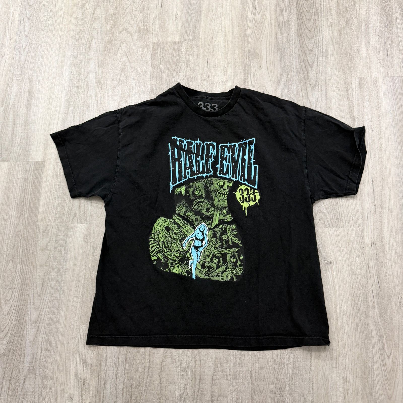 Half Evil 333 Half Evil Kodone Nightmare Graphic Shirt Extra Large Size US XL / EU 56 / 4 - 1 Thumbnail