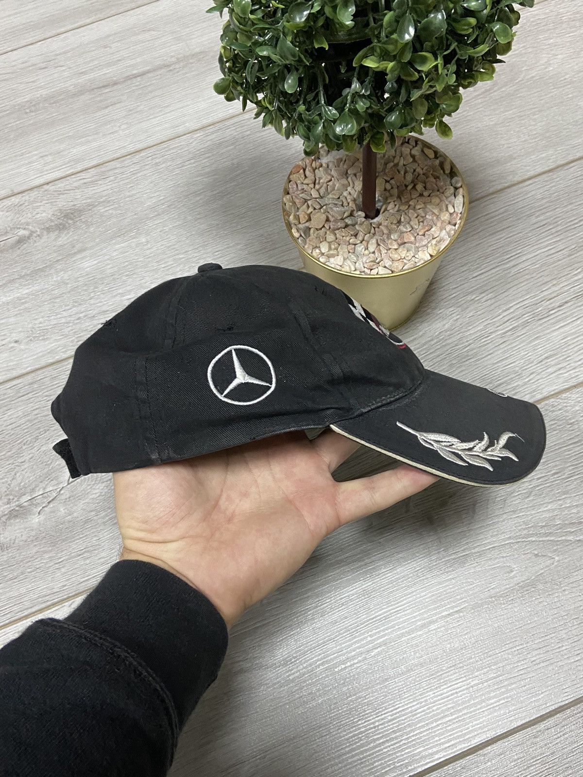 Mercedes-Benz Mercedes Benz Mclaren vintage big logo cap racing Size ONE SIZE - 4 Thumbnail