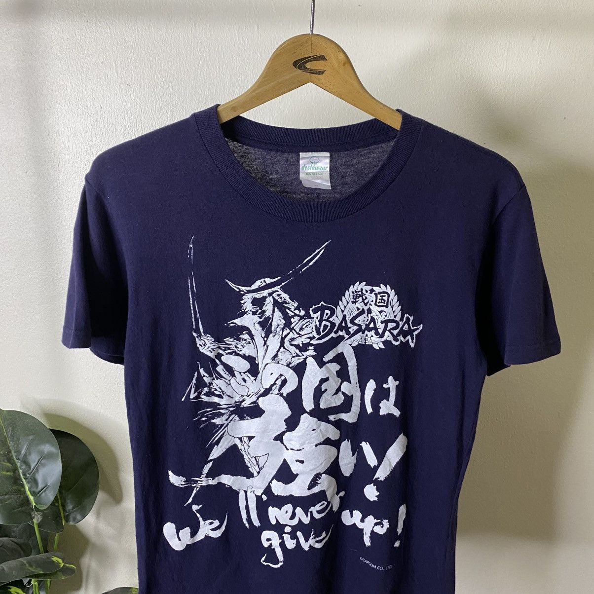 Vintage Vintage Sengoku Basara Capcom Video Games Promo T Shirt Size US S / EU 44-46 / 1 - 2 Thumbnail