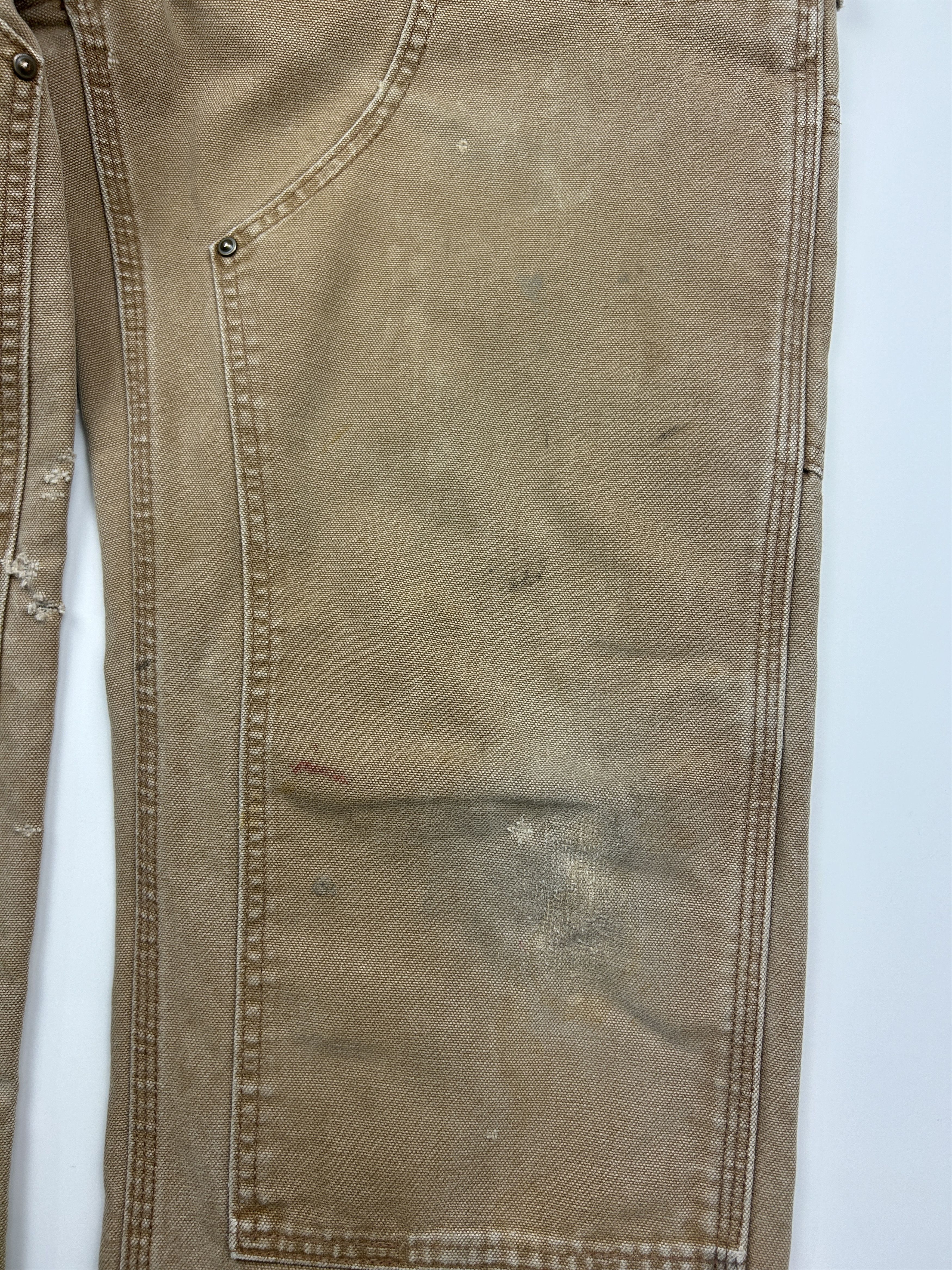 Carhartt Carhartt Canvas Work Wear Double Knee Dungaree Pants 32W Size US 32 / EU 48 - 5 Thumbnail