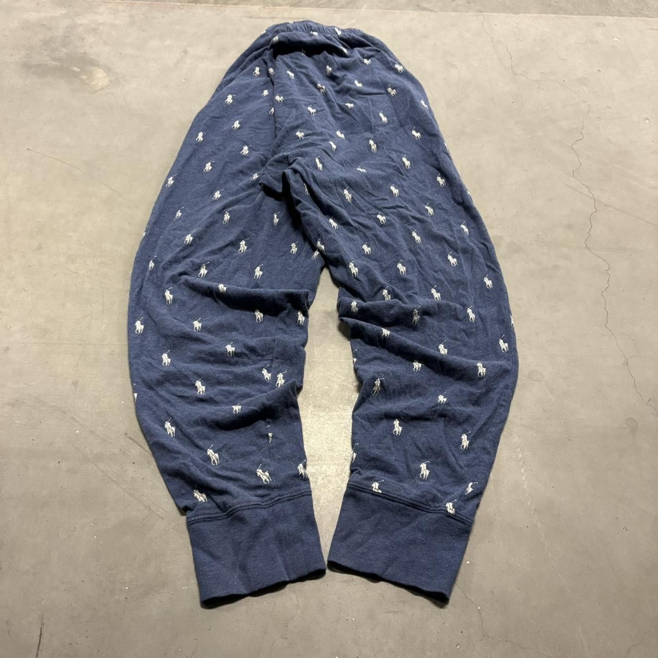 Japanese Brand × Vintage Vintage Y2K/2000s Polo Ralph Lauren Sleepwear Loungewear Sweatpants Cuffed Pajama Pants! Size US 32 / EU 48 - 5 Thumbnail