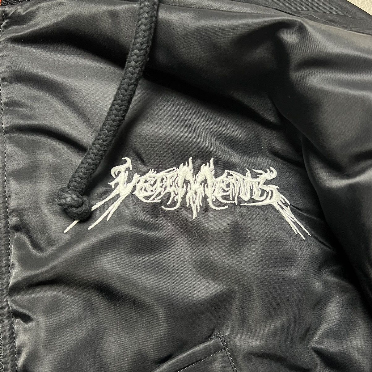 Vetements Vetements Total Fucking Darkness Bomber Jacket Size US XS / EU 42 / 0 - 4 Thumbnail