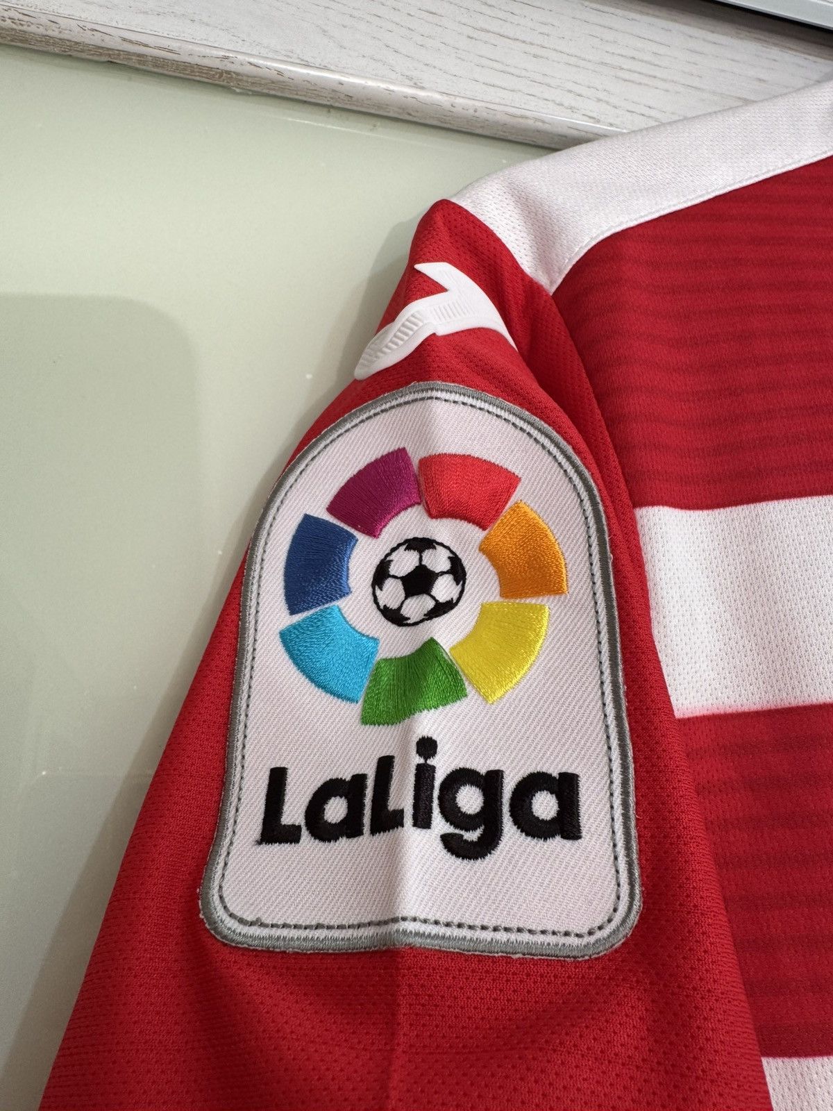 Joma Granada 2017-2018 Home Soccer Jersey Football Kit Shirt Size US M / EU 48-50 / 2 - 6 Thumbnail