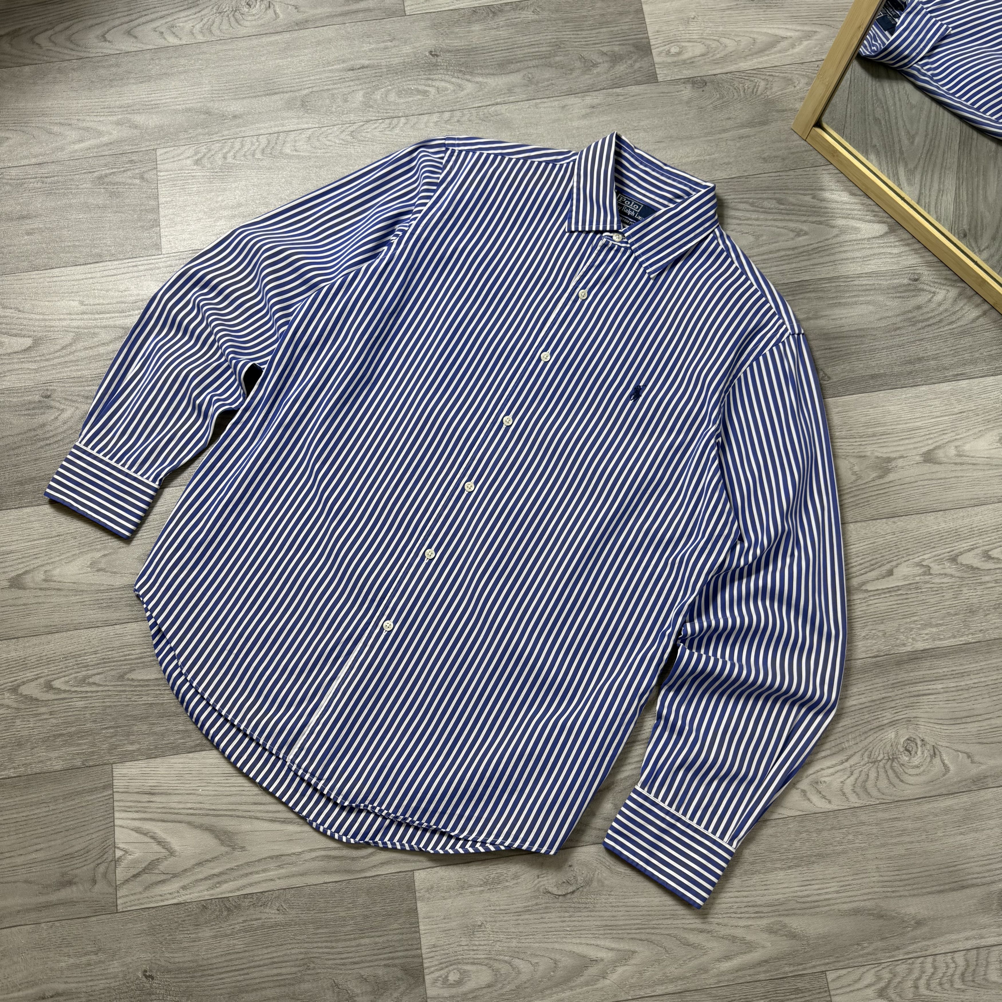 Polo Ralph Lauren Vintage Polo Ralph Lauren 90s Longsleeve Button Up Shirt Size US L / EU 52-54 / 3 - 3 Thumbnail