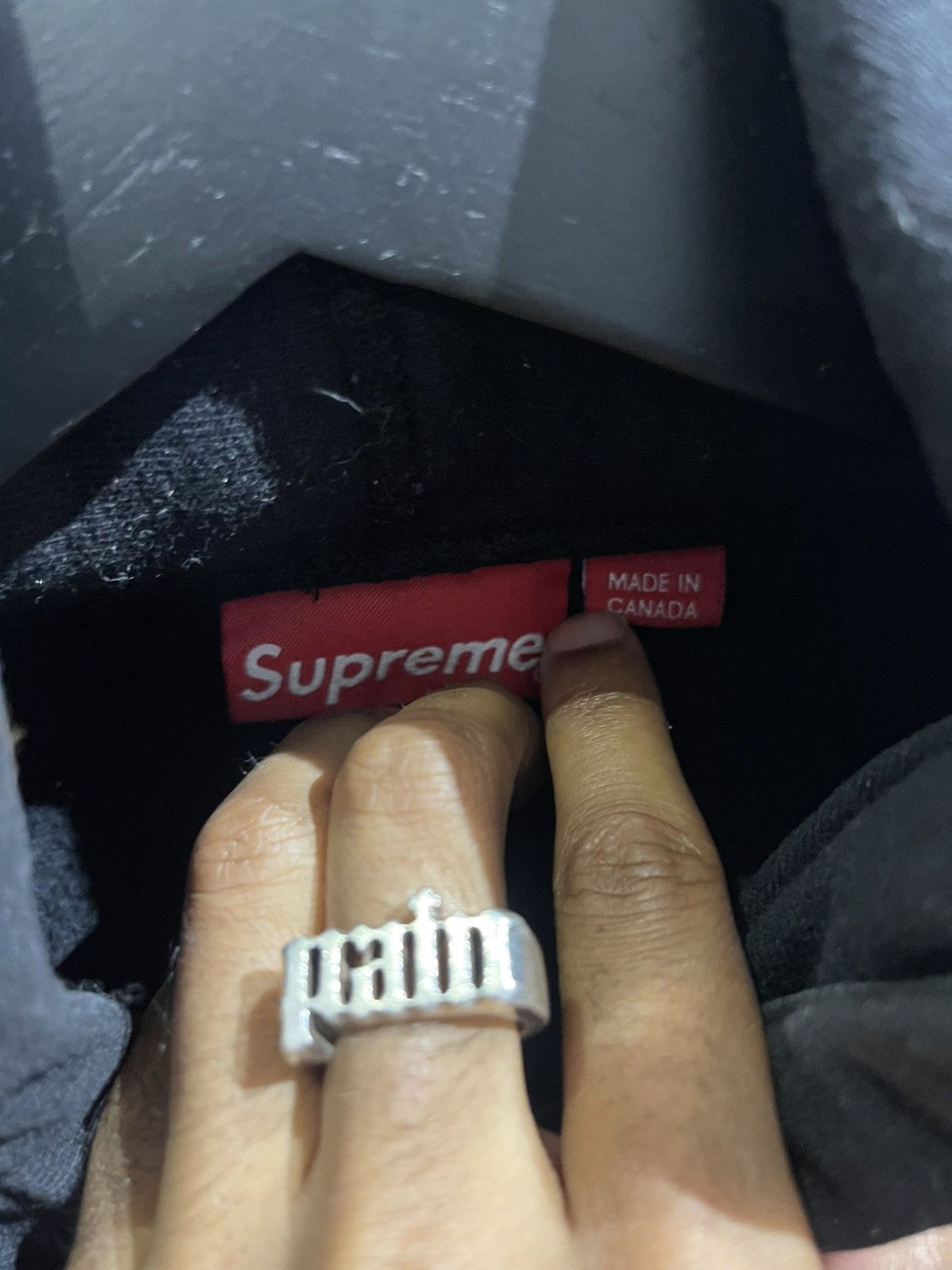 Supreme Supreme Centerpiece Hoodie Black Sz L Size US L / EU 52-54 / 3 - 2 Thumbnail