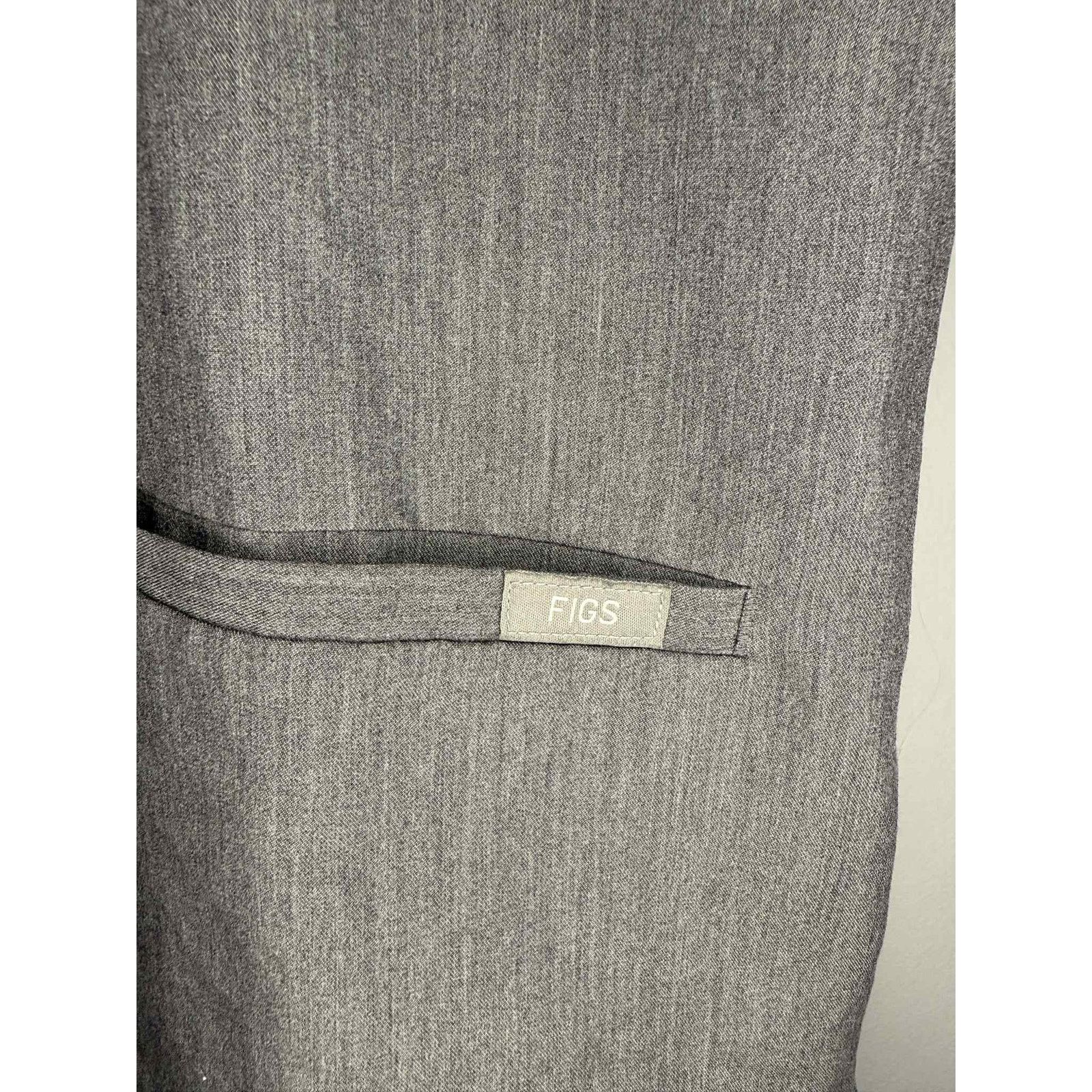 Other Figs Casma Three-Pocket V-Neck Scrub Top Graphite Small Size S / US 4 / IT 40 - 5 Thumbnail