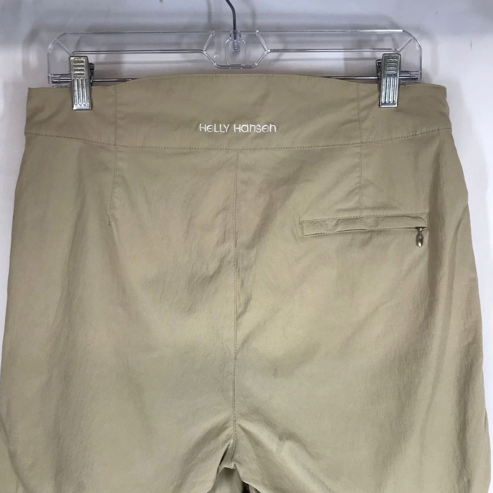 Helly Hansen Helly Hansen Womens Tan Hiking Shorts Roll Up Hem Technical Outdoor Khaki 8 Size 30" / US 8 / IT 44 - 5 Thumbnail