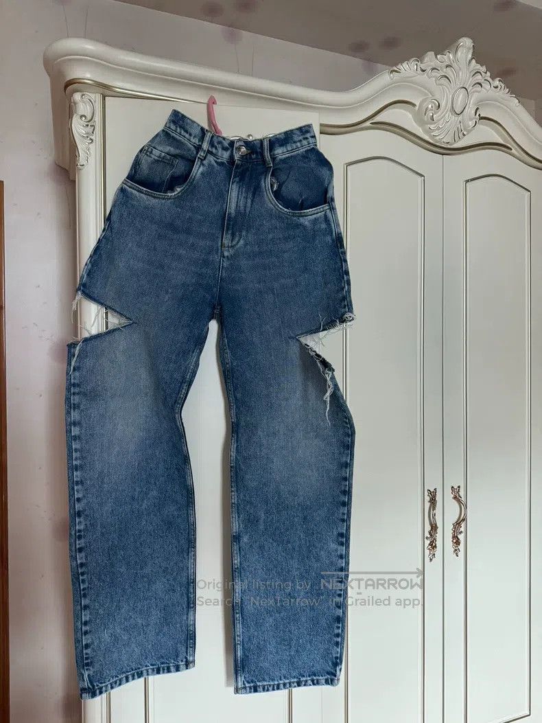 Maison Margiela Maison Margiela Deconstructivism cut jeans with a knife Size 24" / US 00 / IT 34 - 6 Thumbnail