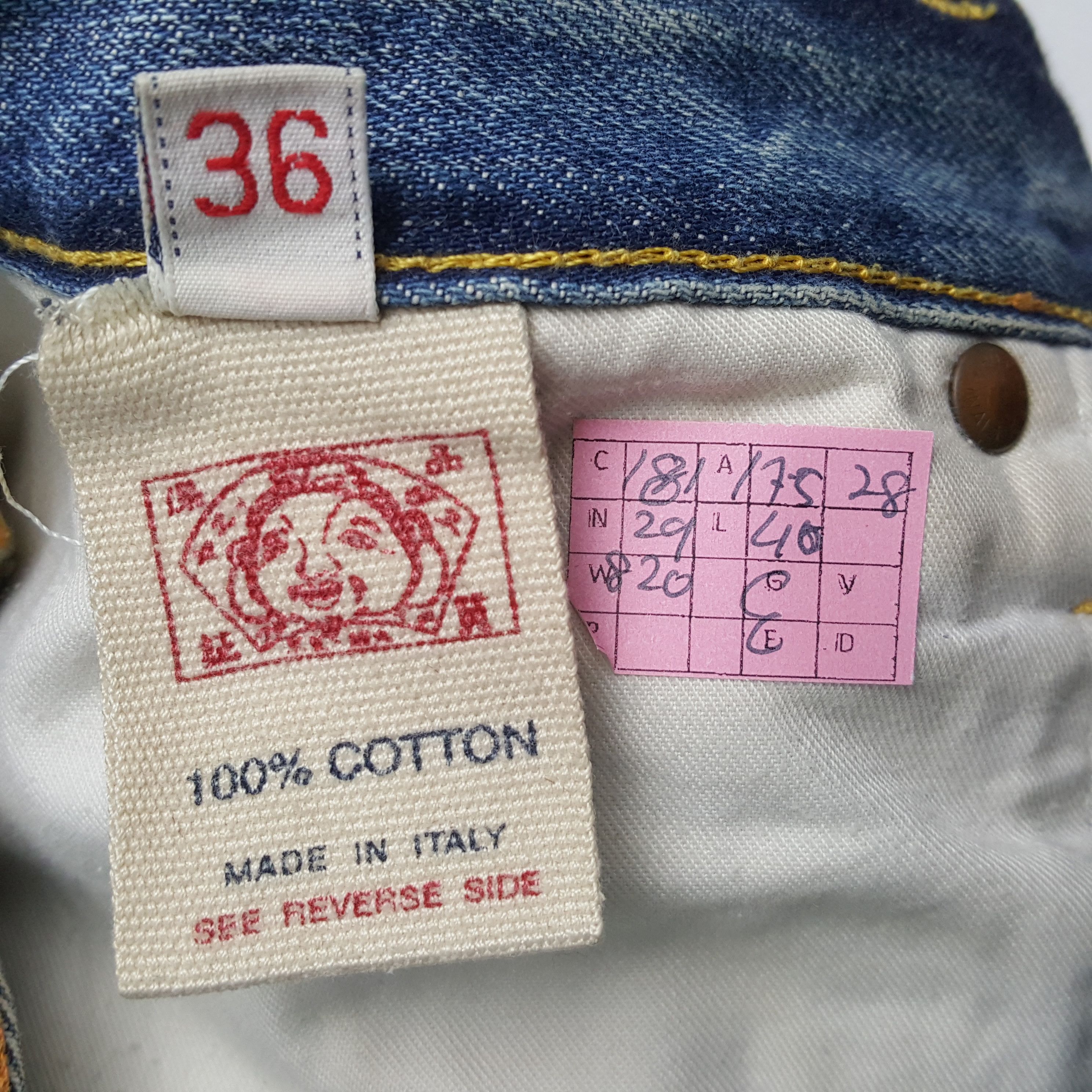 Japanese Brand × Vintage EVISU Japanese Brand Fashion Style Custom Daicock Jeans Size US 35 - 14 Thumbnail