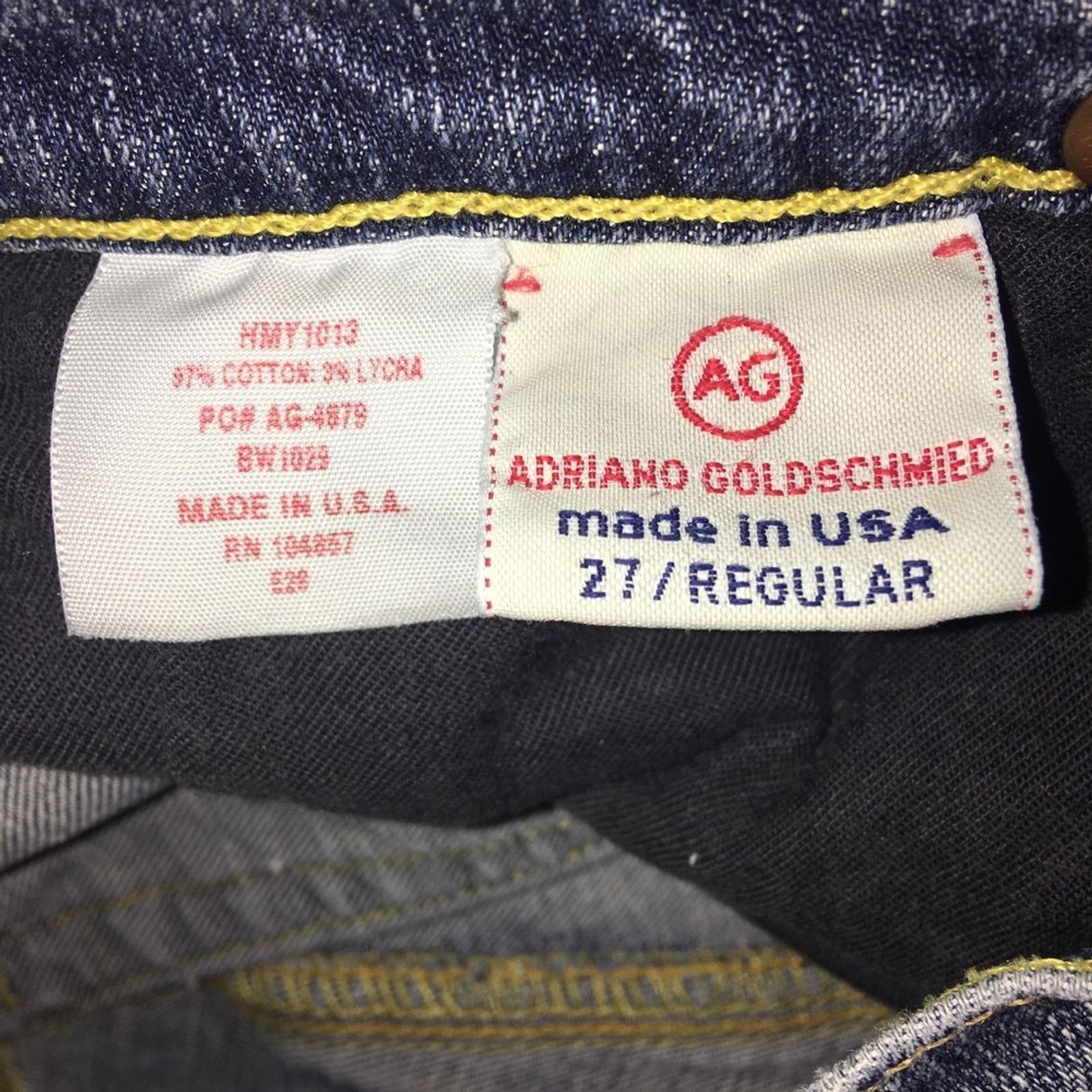 AG Adriano Goldschmied AG Adriano Goldschmied The Angel Jeans Boot Cut Size 27 Size 27" / US 4 / IT 40 - 3 Thumbnail