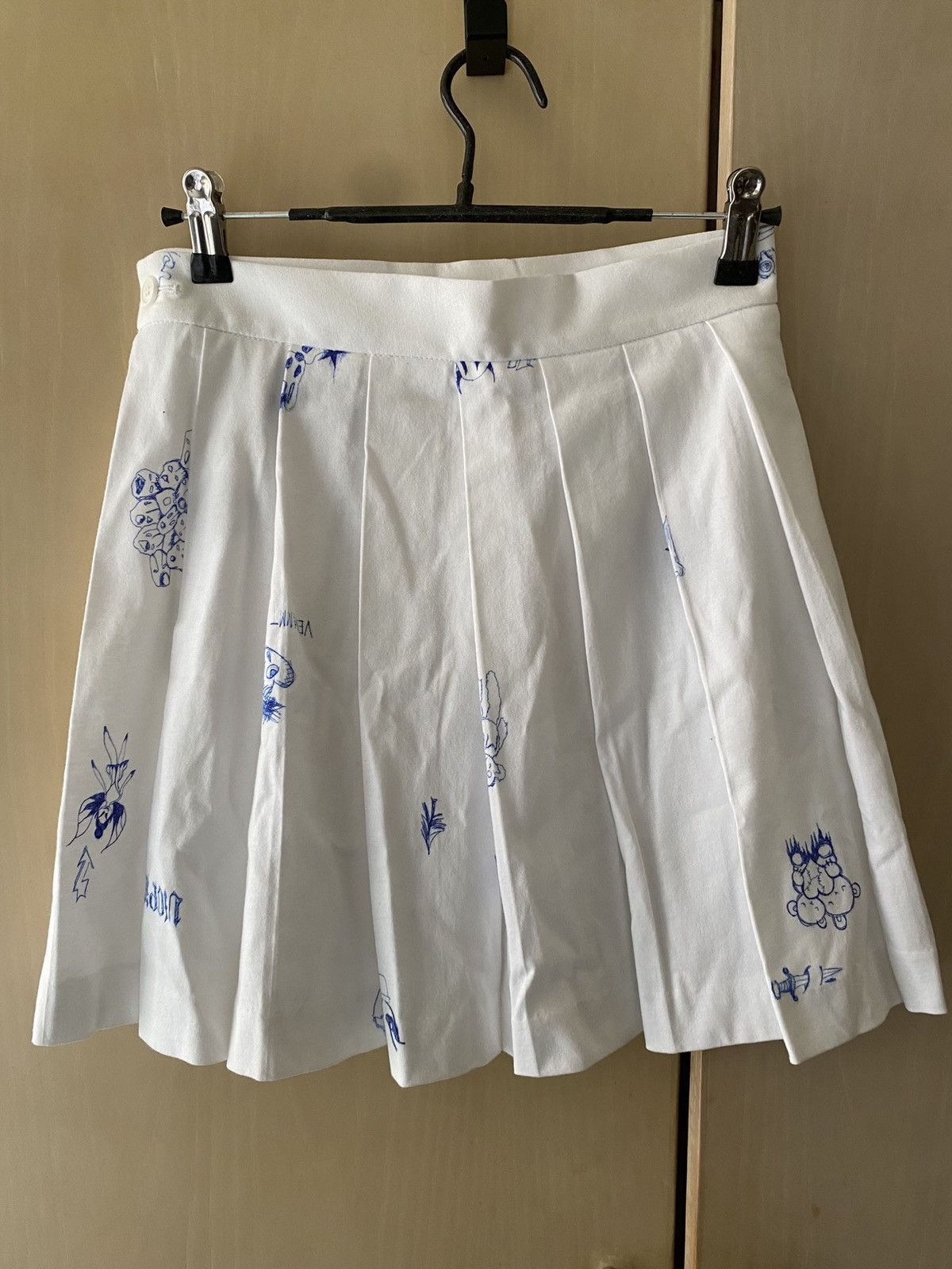 Vetements ❤️BIG SALE❤️ Vetements ball pen scribble print tennis skirt Size 26" / US 2 / IT 38 - 2 Thumbnail