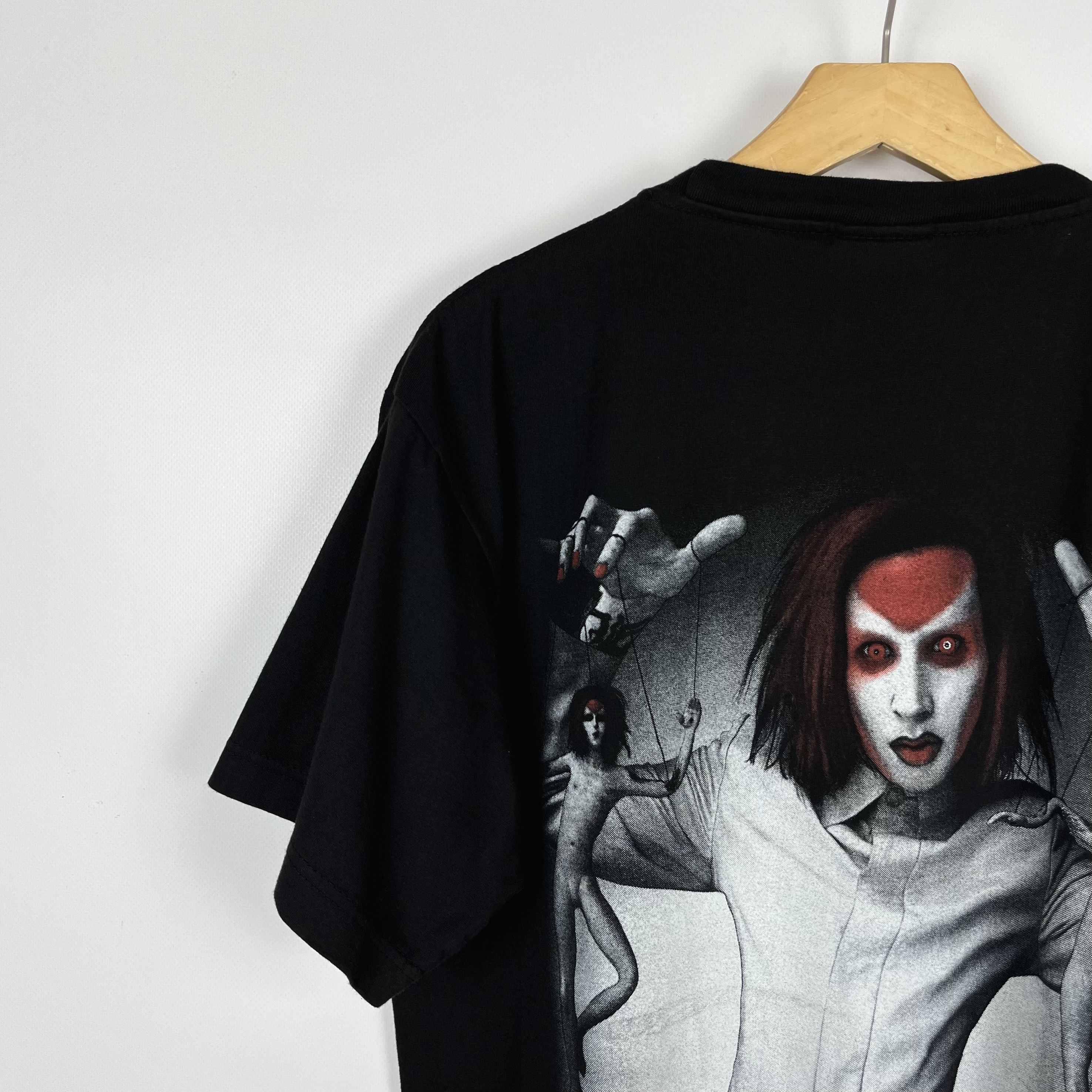 Band Tees Vintage Marilyn Manson Rare Rock Band T Shirt 2000’s Size US L / EU 52-54 / 3 - 16 Thumbnail