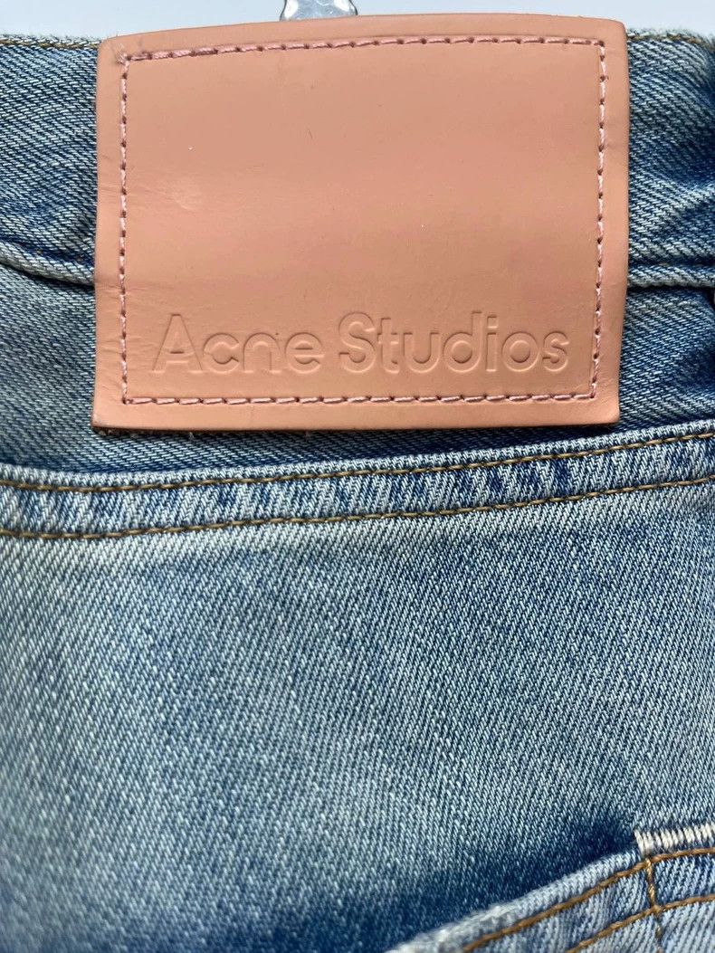 Acne Studios Acne Studios Loose, non-elastic, low-waisted, wide-leg lon Size US 34 / EU 50 - 3 Thumbnail