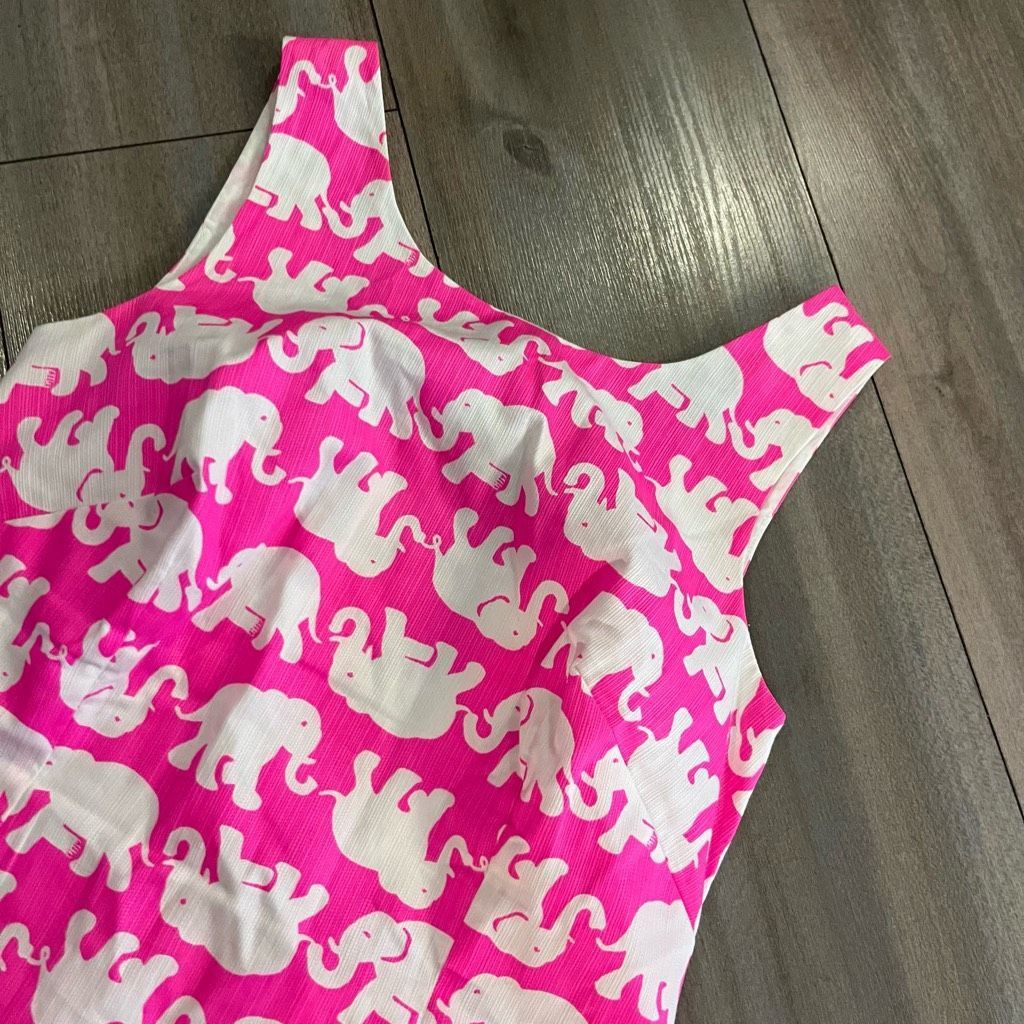 Lilly Pulitzer Lilly Pulitzer Pink Pattern Shift Dress Women 0 Size S / US 4 / IT 40 - 2 Thumbnail