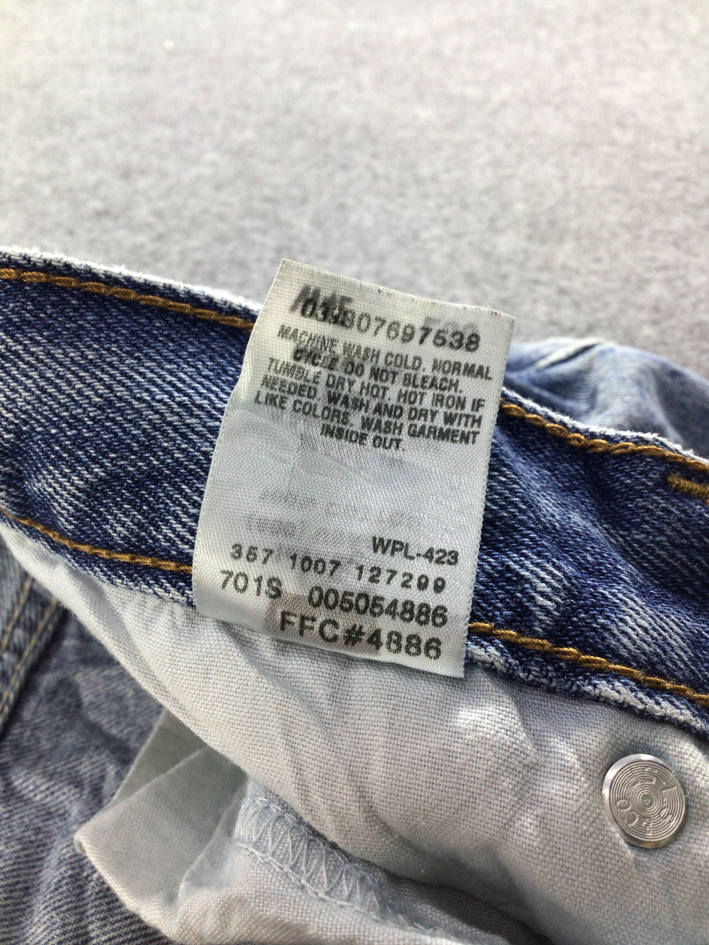 Levi's Vintage Levis 505 Jeans-J571 Size US 41 - 10 Thumbnail