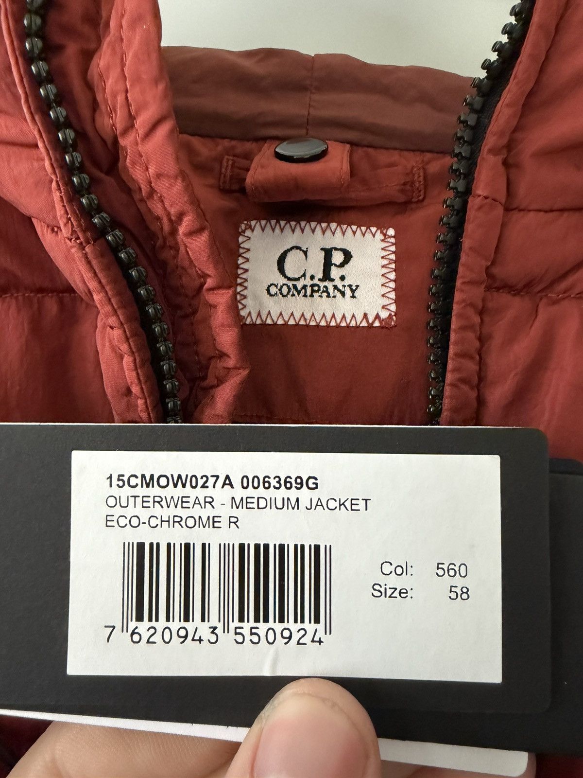 C.P. Company Cp Company Eco Chrome Google Jacket Red Size US XXL / EU 58 / 5 - 3 Thumbnail