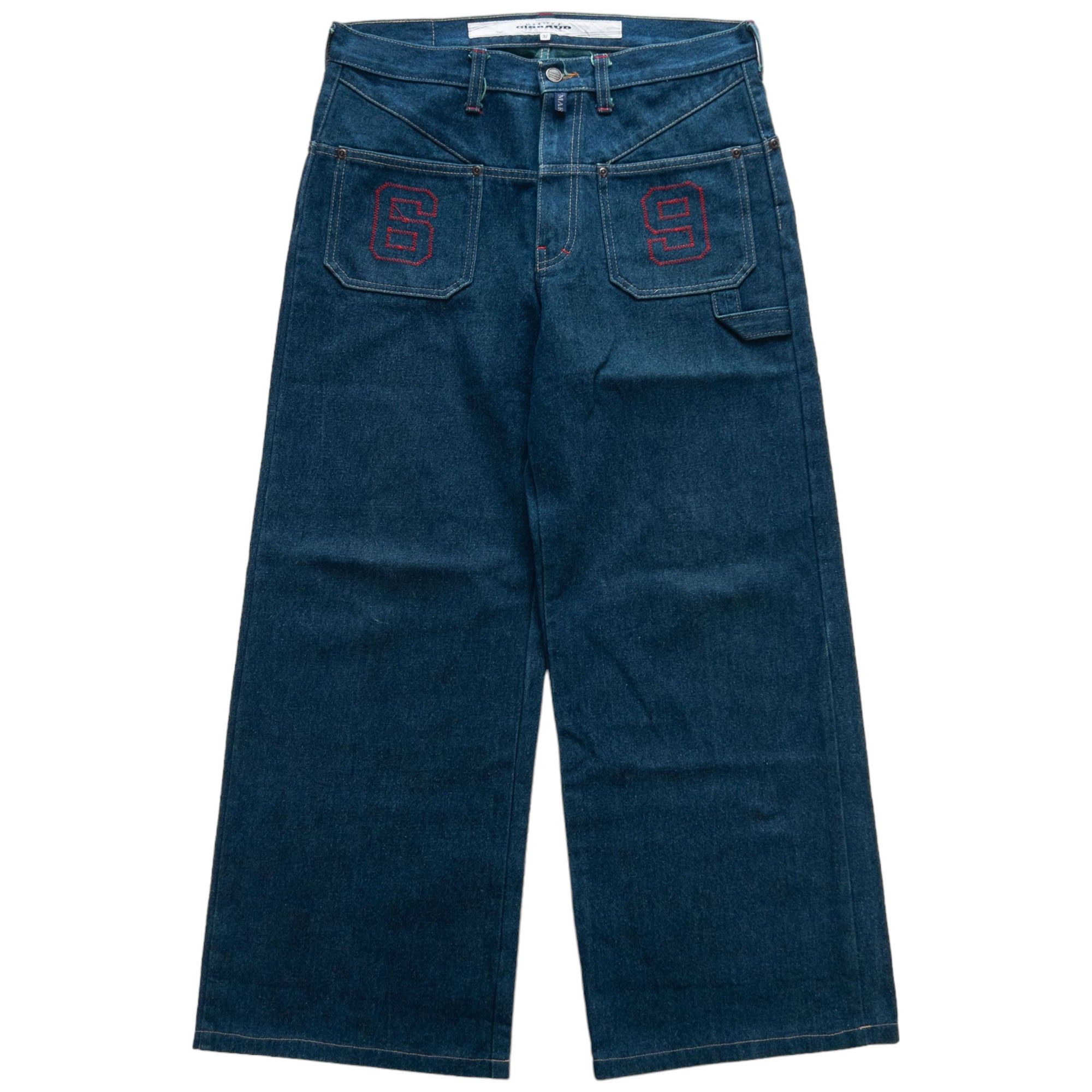 Marithe + Francois Girbaud Vintage Marithe + Francois Girbaud Reverse Jeans Size W32 Size US 32 / EU 48 - 1 Thumbnail