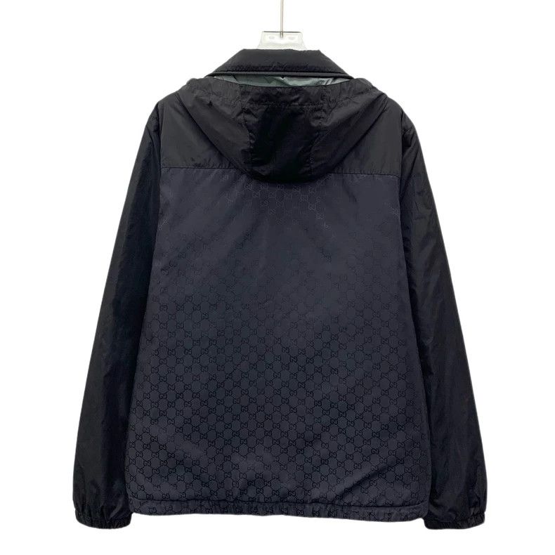 Gucci Gucci Color-blocked logo dark pattern full-print hooded lo Size US XS / EU 42 / 0 - 2 Thumbnail