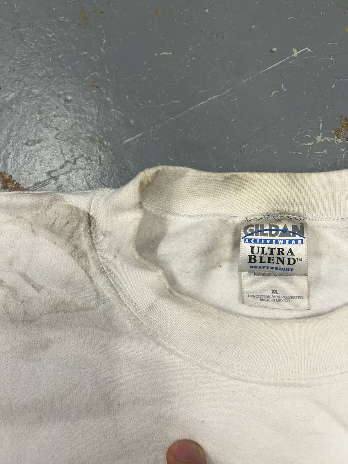 Vintage Crazy Vintage Y2K Penn State University White Crewneck Baggy Size US XL / EU 56 / 4 - 3 Thumbnail