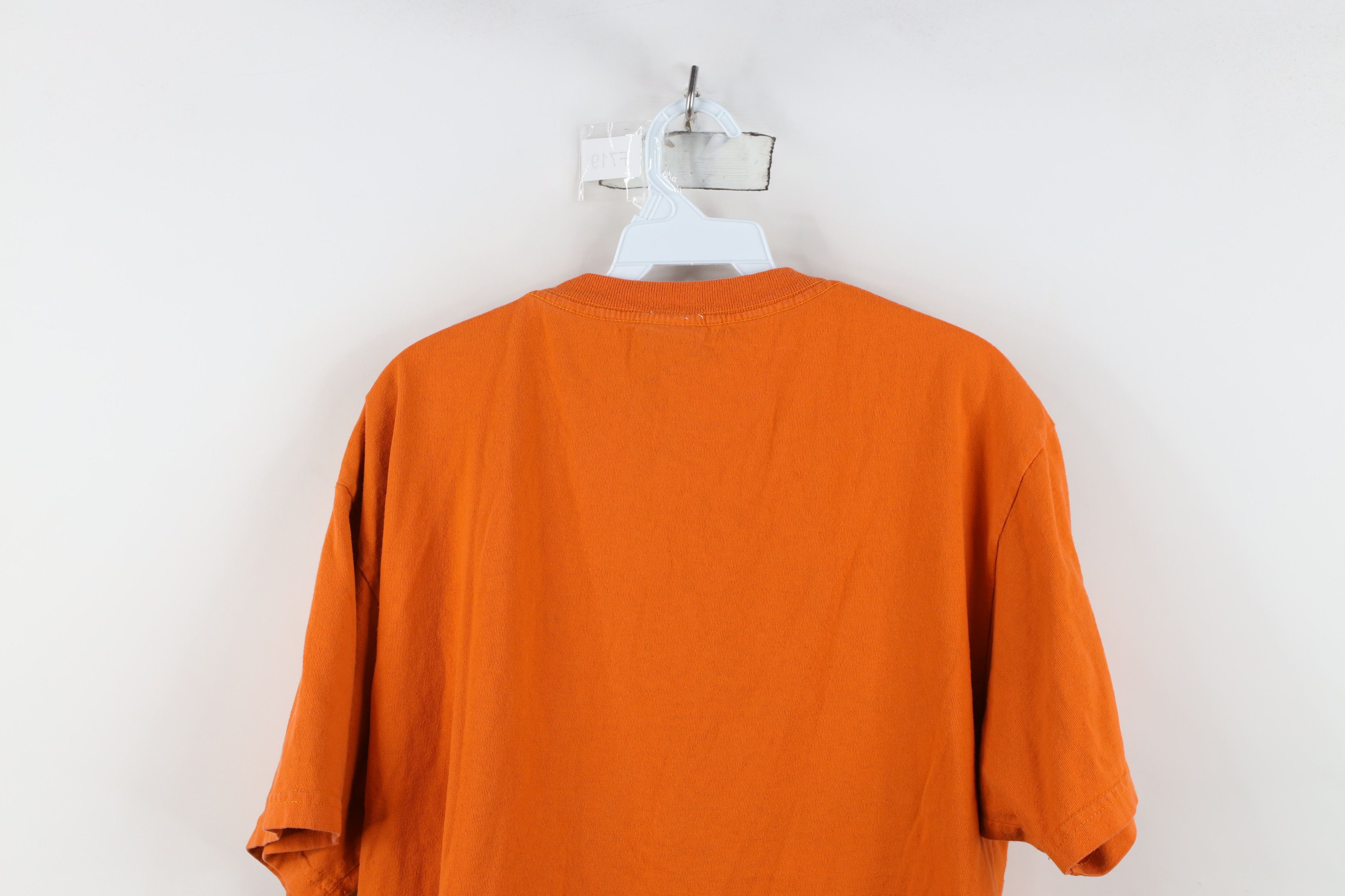 Reebok Vintage Reebok Bulldog AI Allen Iverson T-Shirt Orange USA Size US L / EU 52-54 / 3 - 13 Thumbnail