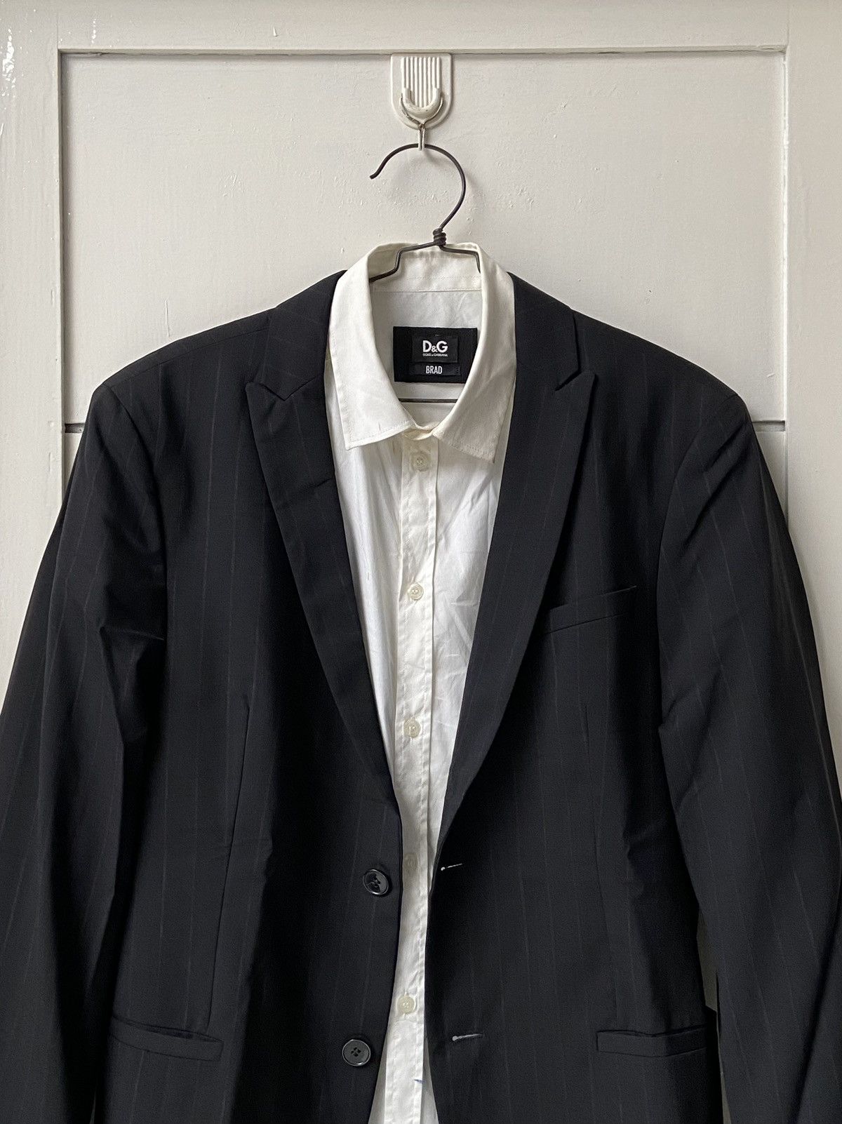 Dolce & Gabbana DOLCE & GABBANA White Shirt Suit Size US S / EU 44-46 / 1 - 7 Thumbnail