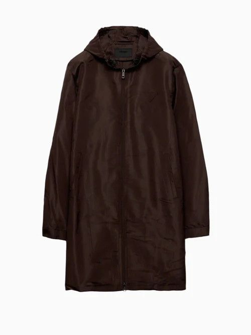 Prada o1bcso1str1025 Hooded Parka in Brown Size US L / EU 52-54 / 3 - 1 Thumbnail