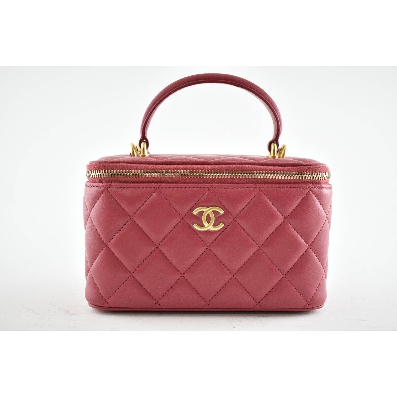Chanel Chanel With Chain Top Handle Logo Shoulder Crossbody Bag Size ONE SIZE - 2 Thumbnail